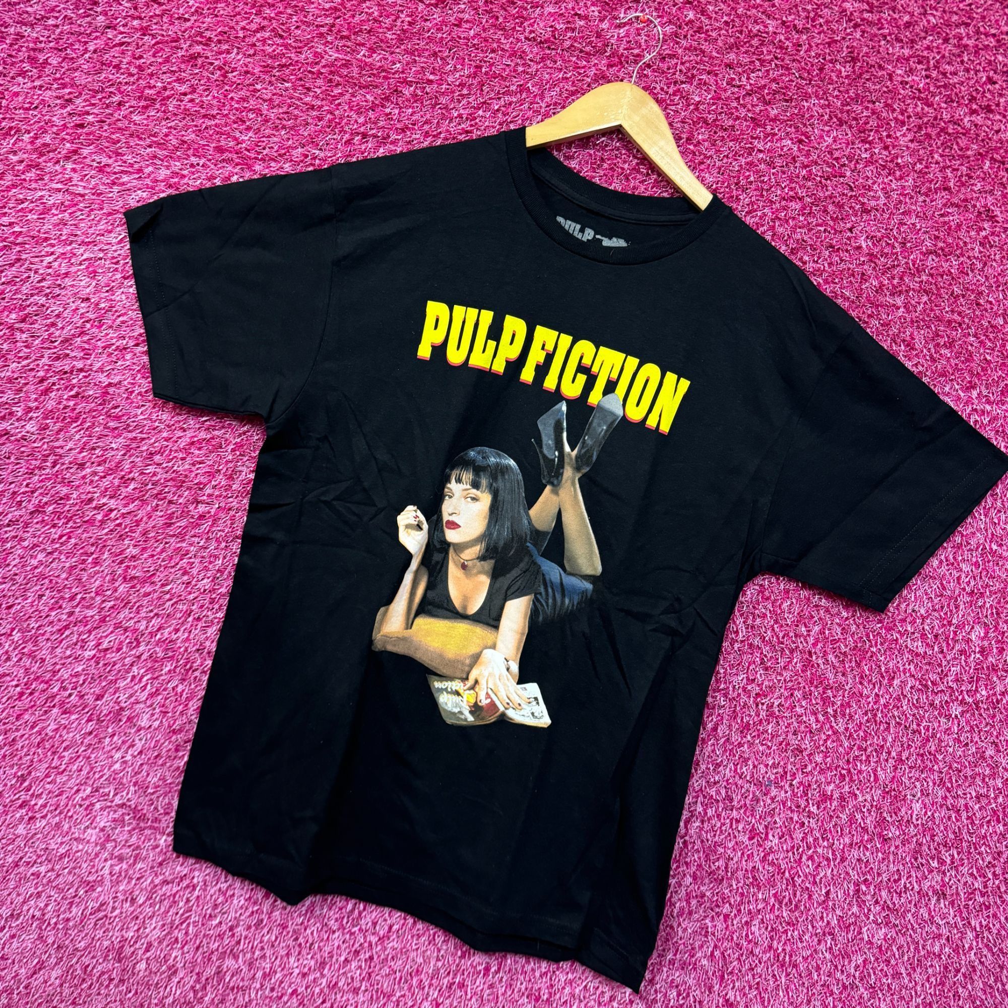 Other Pulp Fiction Uma Thurman's Mia Wallace Movie Poster Tee M Size US M / EU 48-50 / 2 - 3 Thumbnail