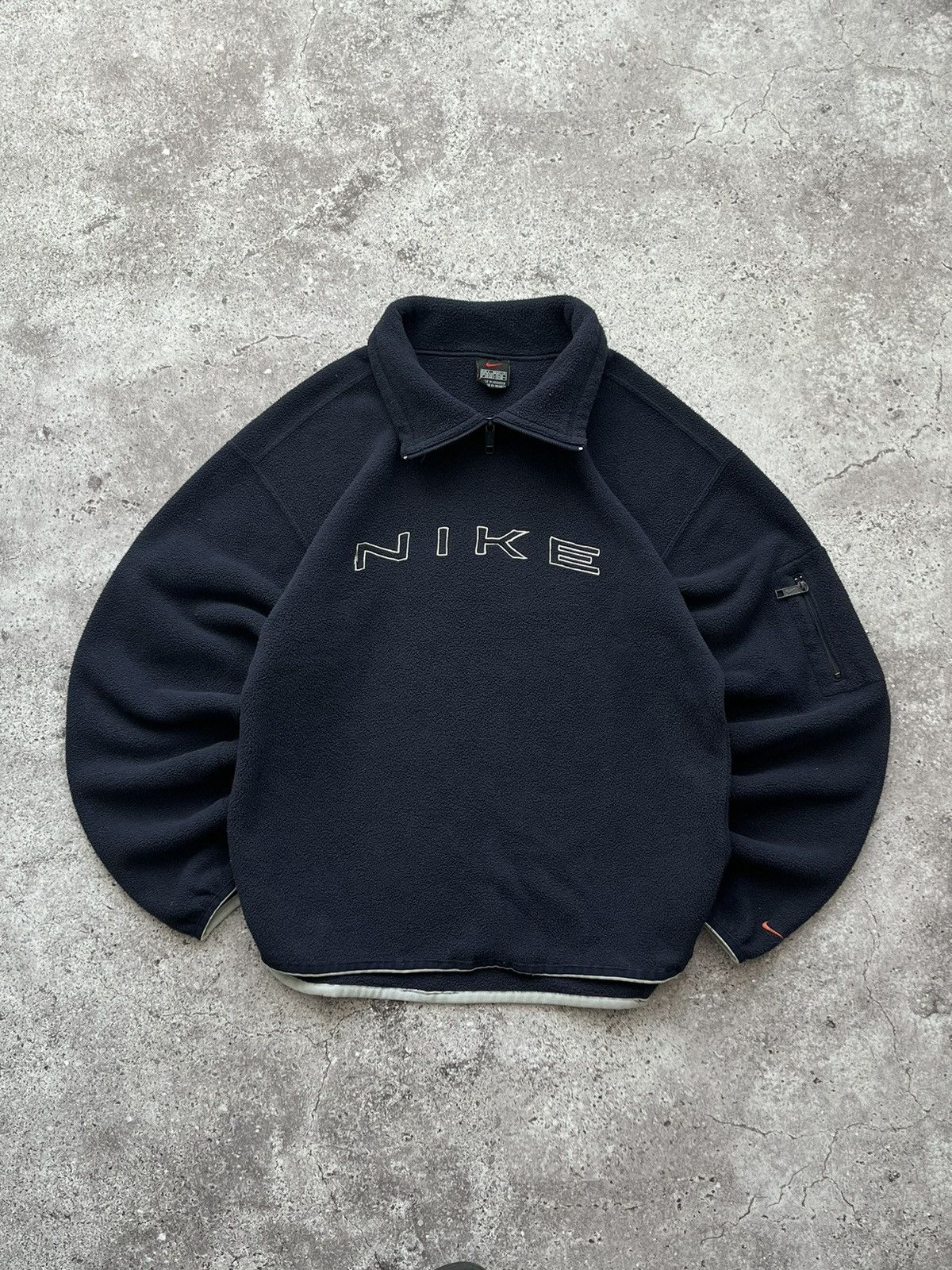 Nike ❗️Grail ❗️Vintage Nike Sherpa fleece sweatshirt Size US S / EU 44-46 / 1 - 6 Thumbnail