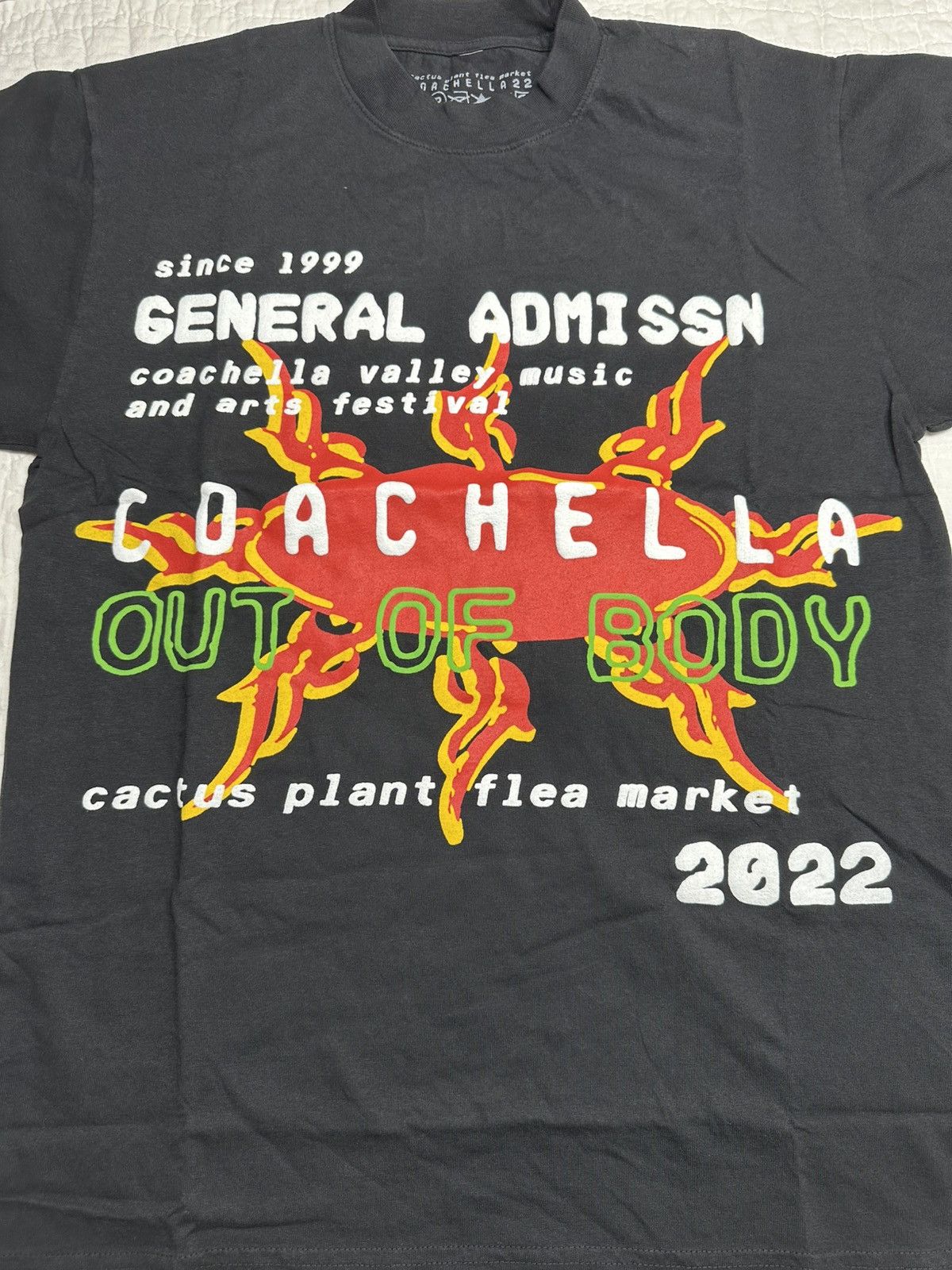 Cactus Plant Flea Market × Coachella Cactus Plant Flea Market Coachella 2022 Tee/ New Small Size US S / EU 44-46 / 1 - 3 Thumbnail