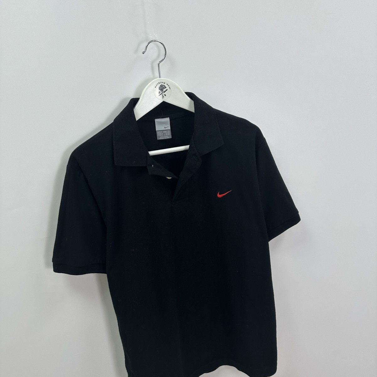 Vintage Vintage 00s Nike Embroidered logo Swoosh polo y2k rare hype Size US M / EU 48-50 / 2 - 3 Thumbnail