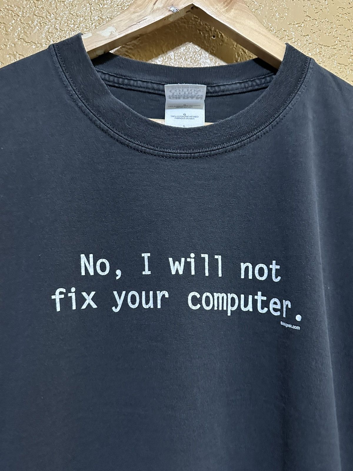 Vintage 📌 vintage “i will not fix your computer” tee large Size US L / EU 52-54 / 3 - 2 Thumbnail