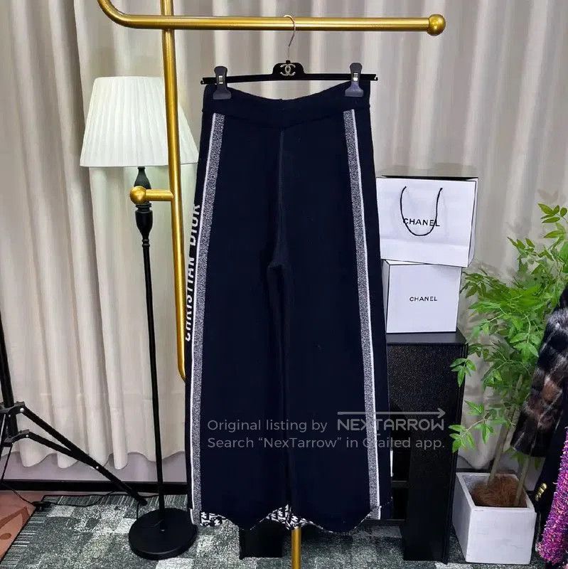 Dior Dior Black Casual Pants for Women . Size 23" - 2 Thumbnail