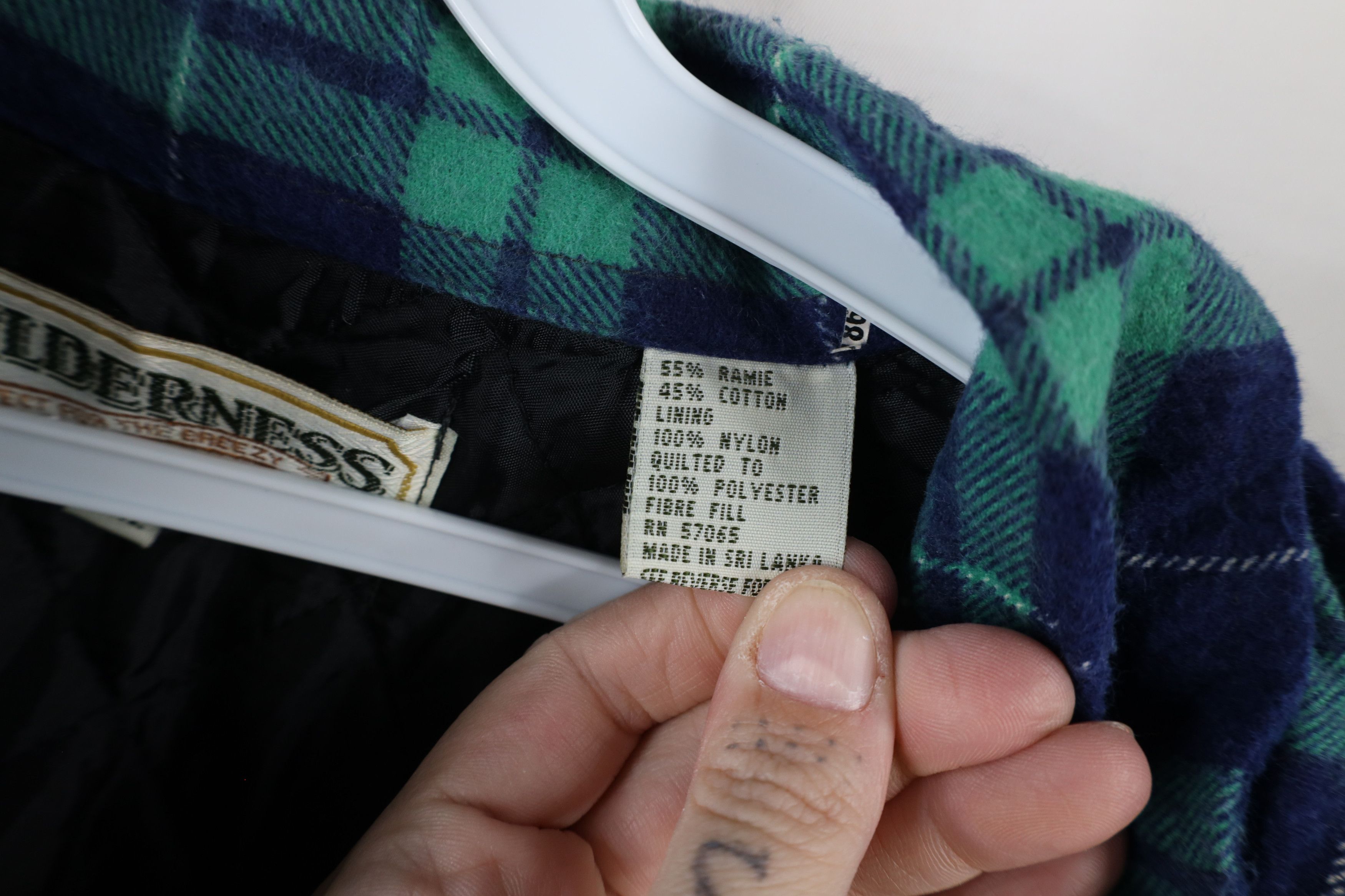 Vintage Vintage 90s Streetwear Flannel Button Shirt Jacket Jac Shirt Size US XXL / EU 58 / 5 - 8 Thumbnail
