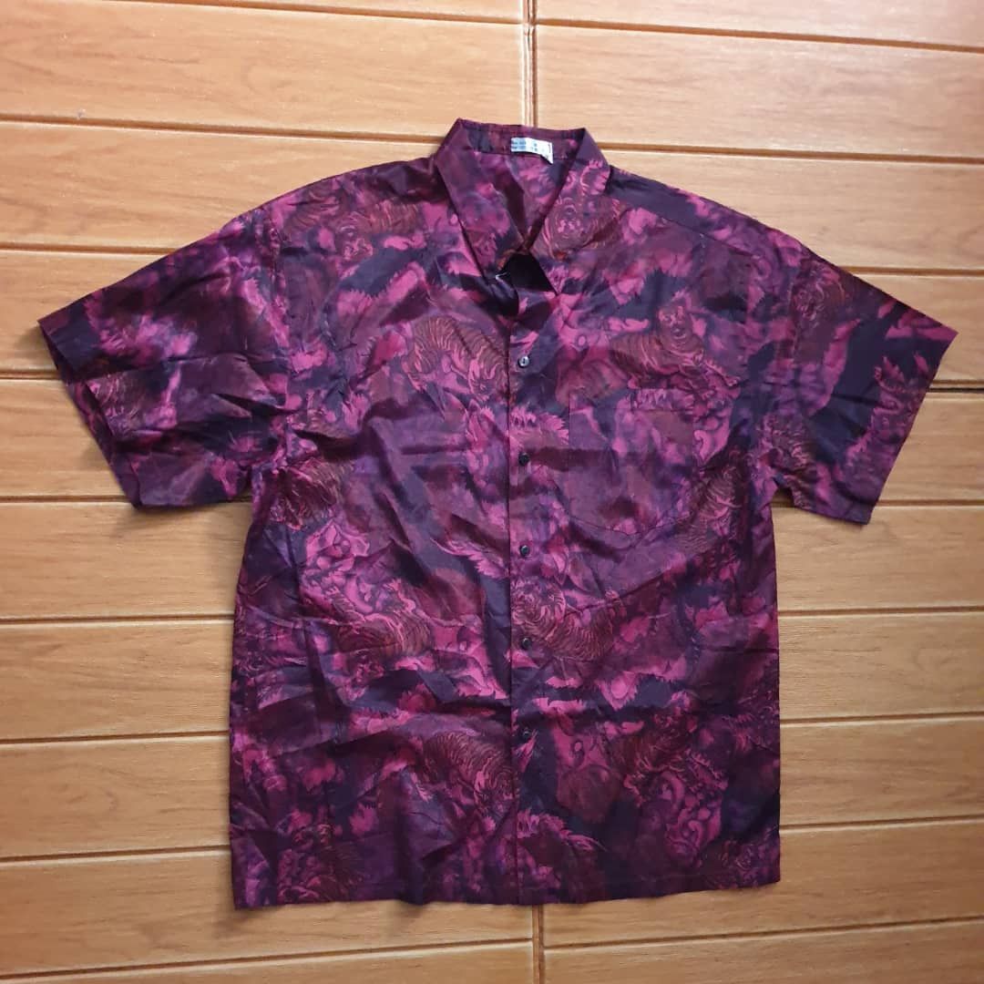 Japanese Brand 💥Tiger harajuku sukajan style Japanese shirt Size US XL / EU 56 / 4 - 4 Thumbnail