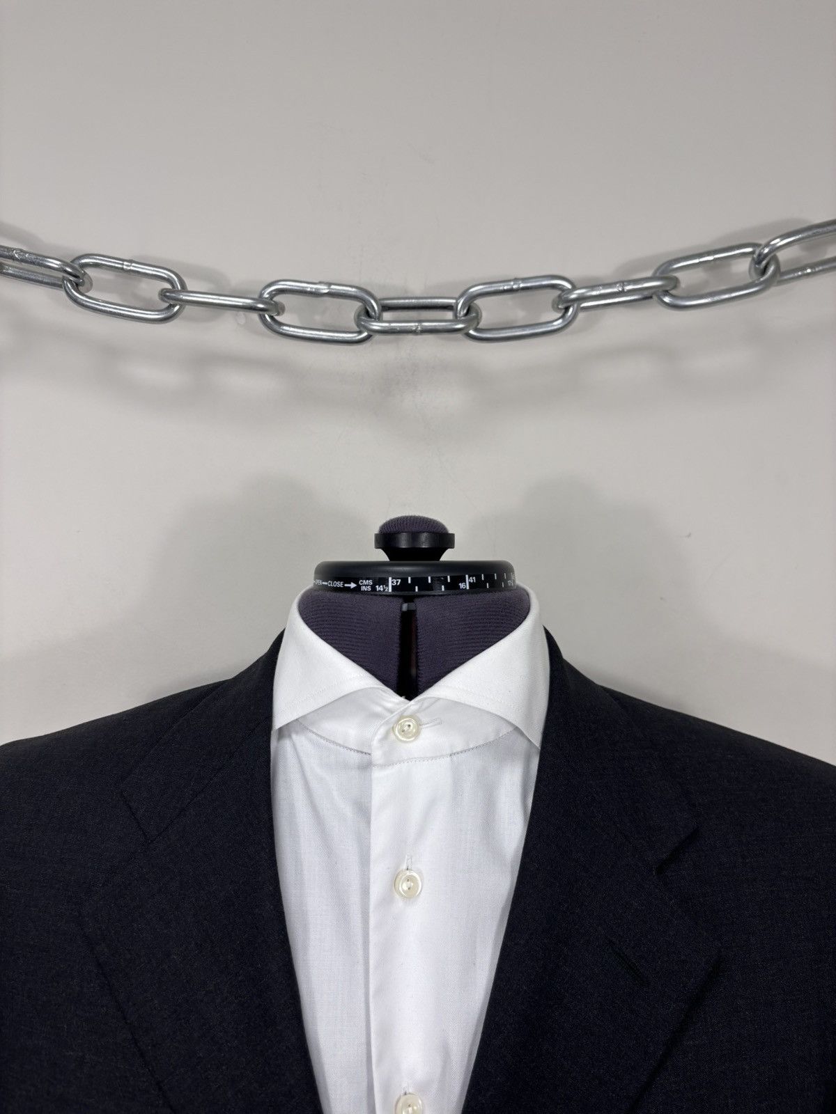 Corneliani Corneliani CC Men’s Grey Wool Stretch Blazer Jacket Size 38R - 7 Thumbnail