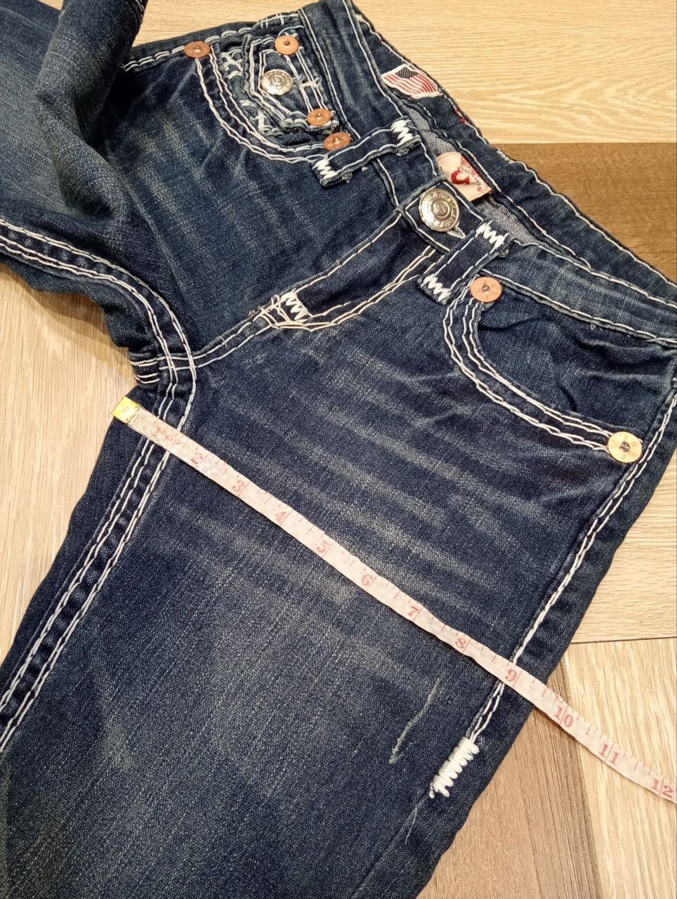 True Religion TRUE RELIGION BILLY SUPER T BLUE DENIM PANTS Size 27" / US 4 / IT 40 - 19 Thumbnail