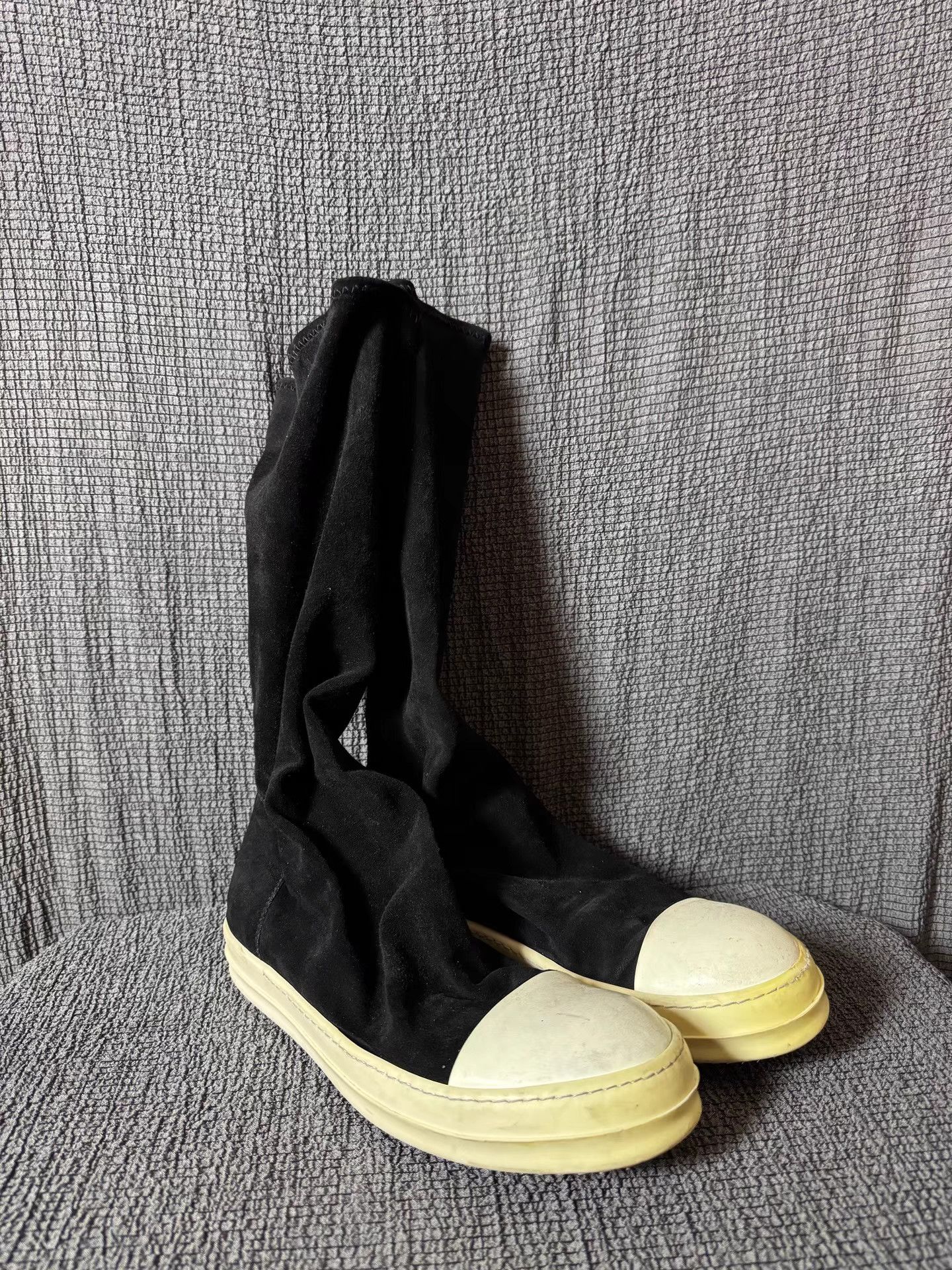 Rick Owens Rick Owens 16SS mainline suede "Adonis" boots Size US 7.5 / EU 40-41 - 5 Thumbnail