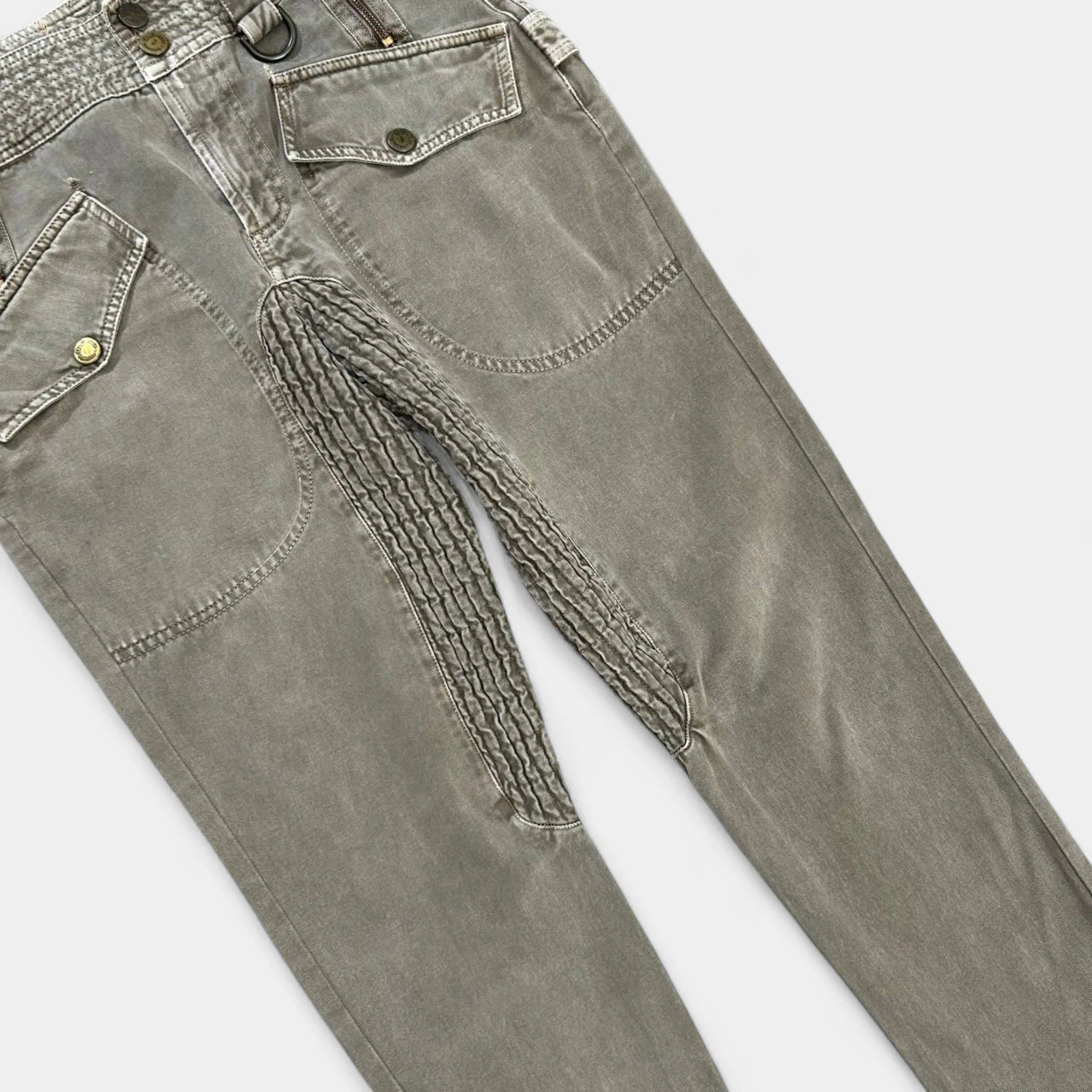 Dolce & Gabbana Dolce & Gabbana Green Military Style Pants Size 28" / US 6 / IT 42 - 2 Thumbnail