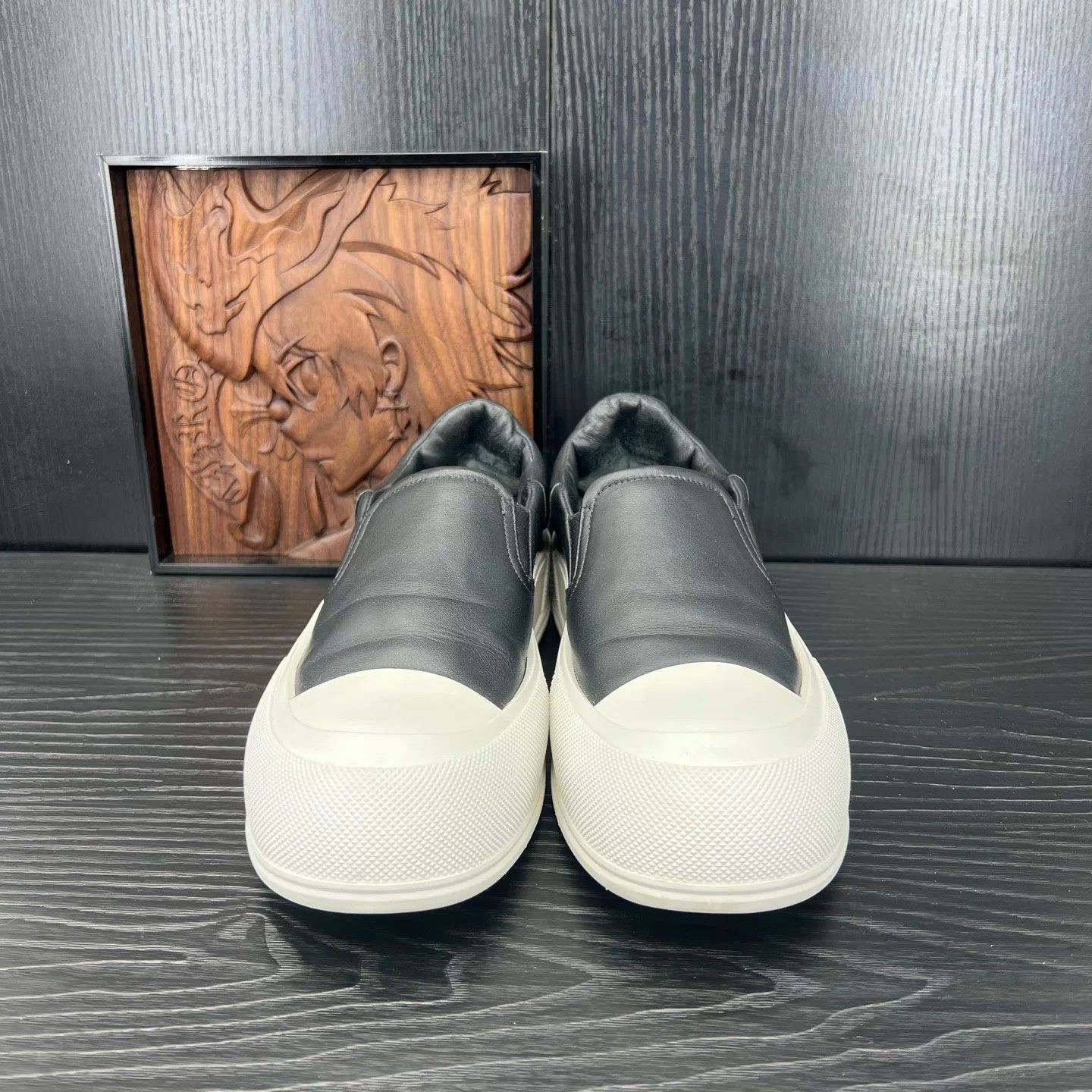 Alexander McQueen Alexander McQueen Deck Black & White Size US 7 / EU 40 - 5 Thumbnail