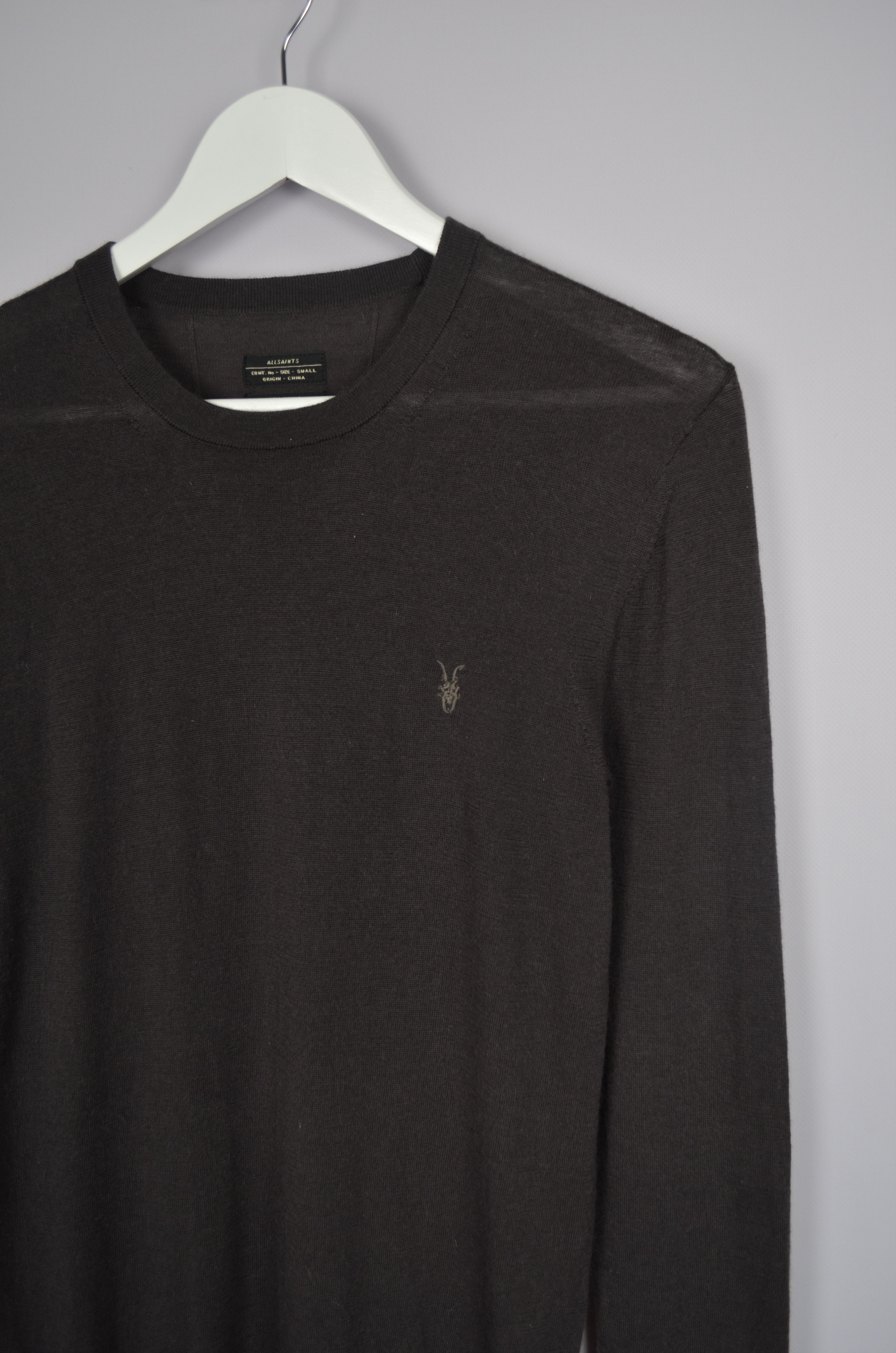 Allsaints × Designer AllSaints Mode Merino Crew Neck Jumper Sweater Size S Size US S / EU 44-46 / 1 - 3 Thumbnail