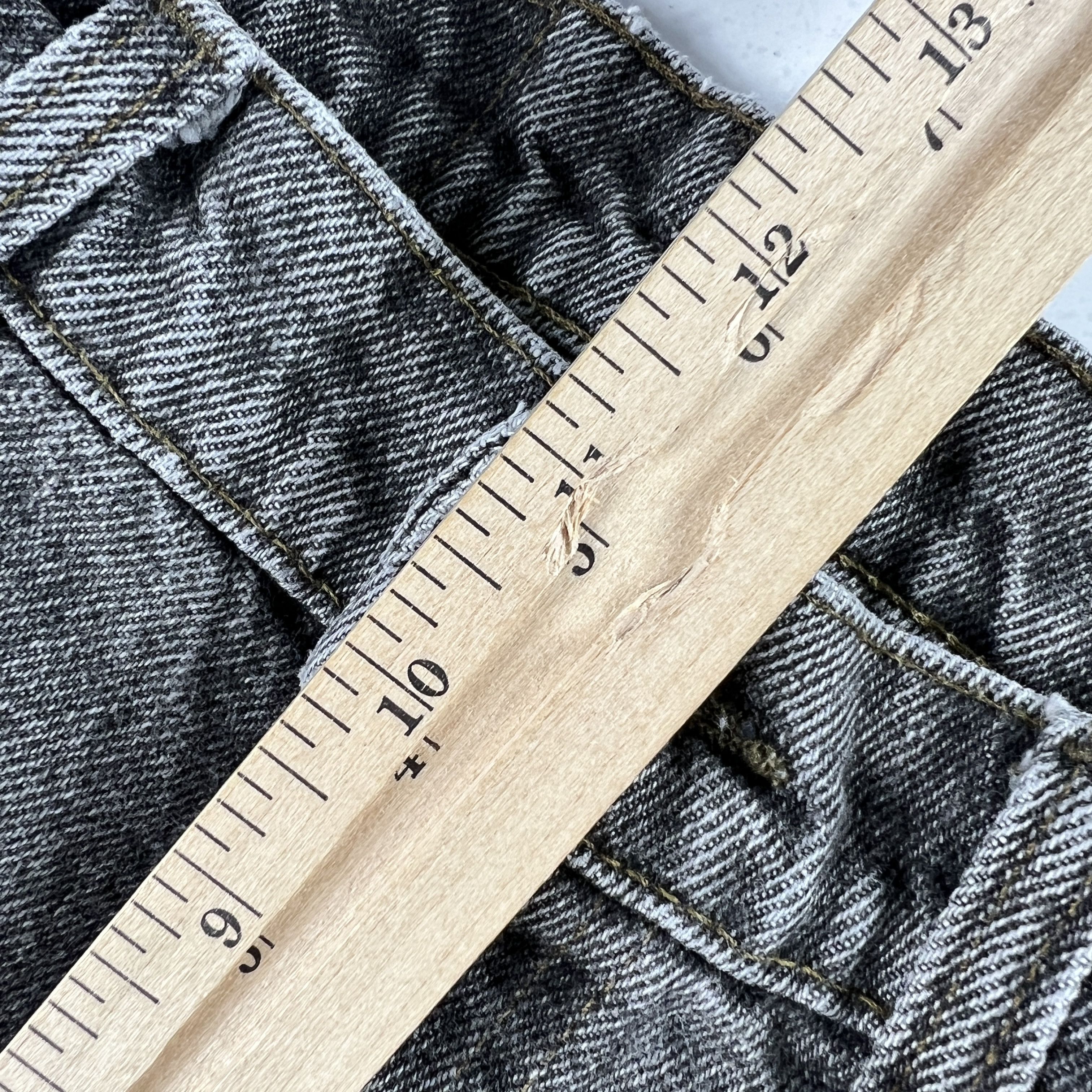 Levi's × Vintage VTG 80s Levi's Jean 550 Relaxed Black Faded Thrashed Denim Size US 30 / EU 46 - 25 Thumbnail