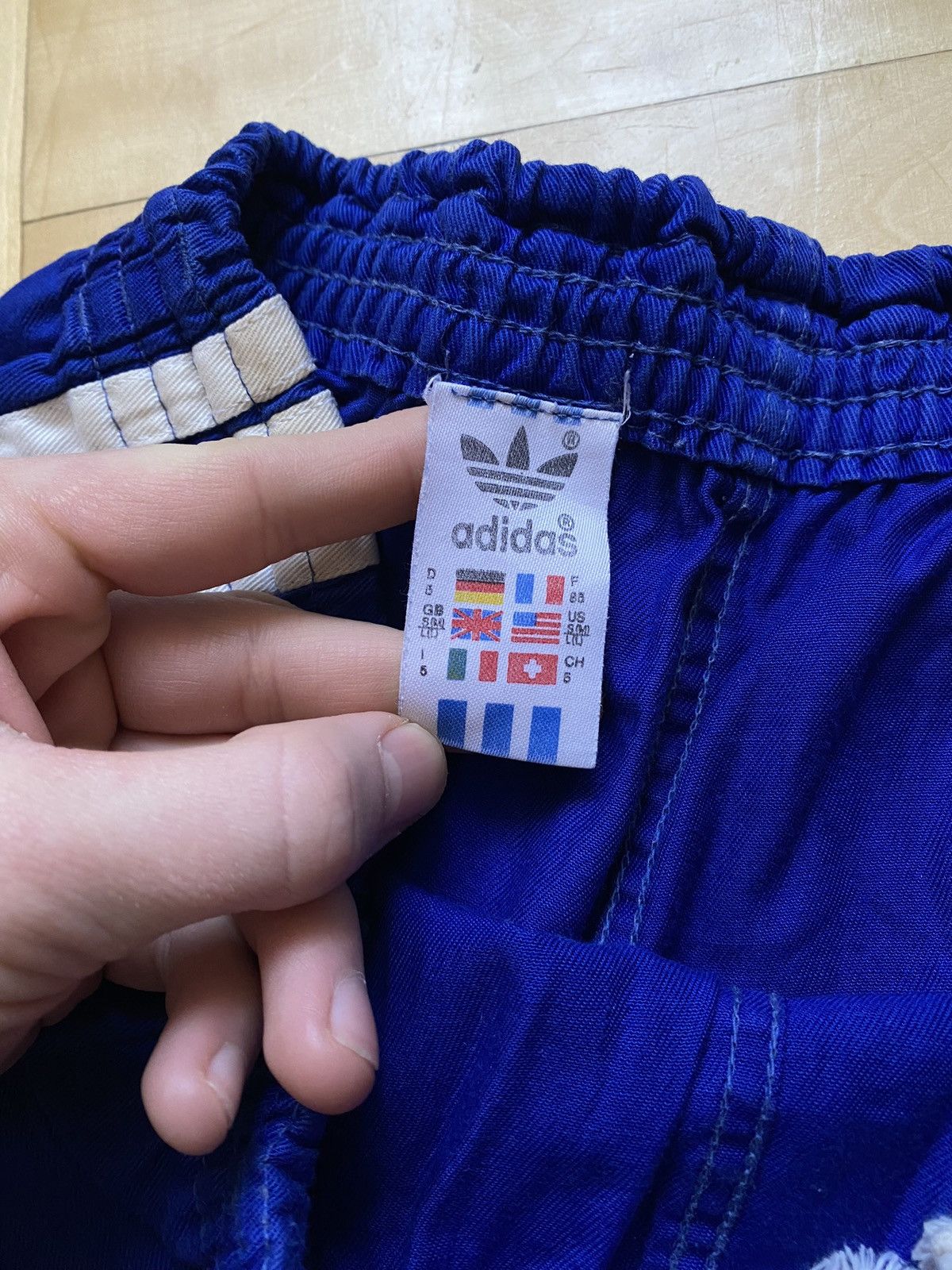 Adidas × Vintage Adidas 80s Vintage Football Soccer Shorts Vintage Cotton Size US 32 / EU 48 - 3 Thumbnail