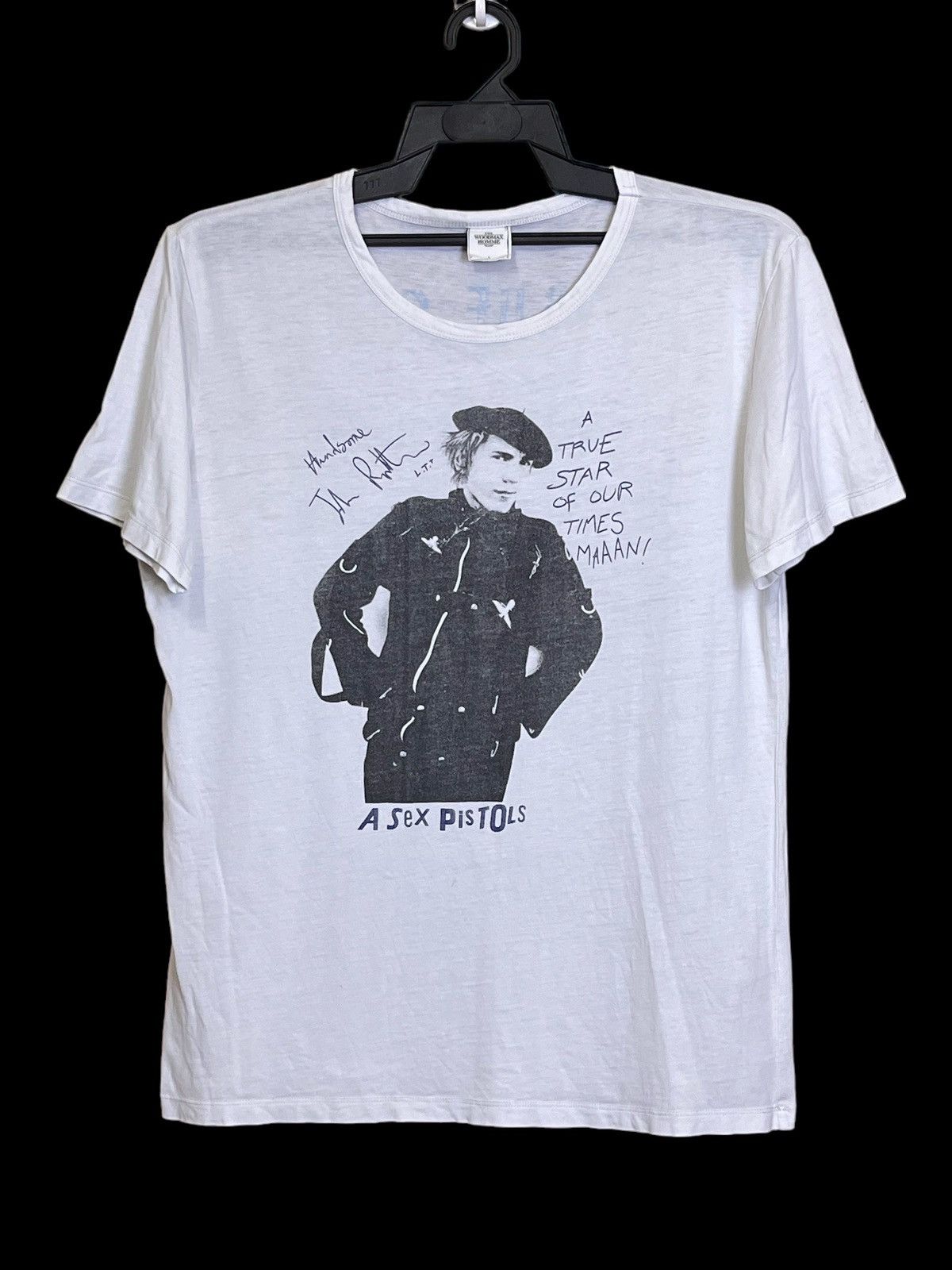 Band Tees SID VICIOUS SEX PISTOLS BAND THE WOODMAX HOMME TEE SHIRT Size US M / EU 48-50 / 2 - 1 Thumbnail