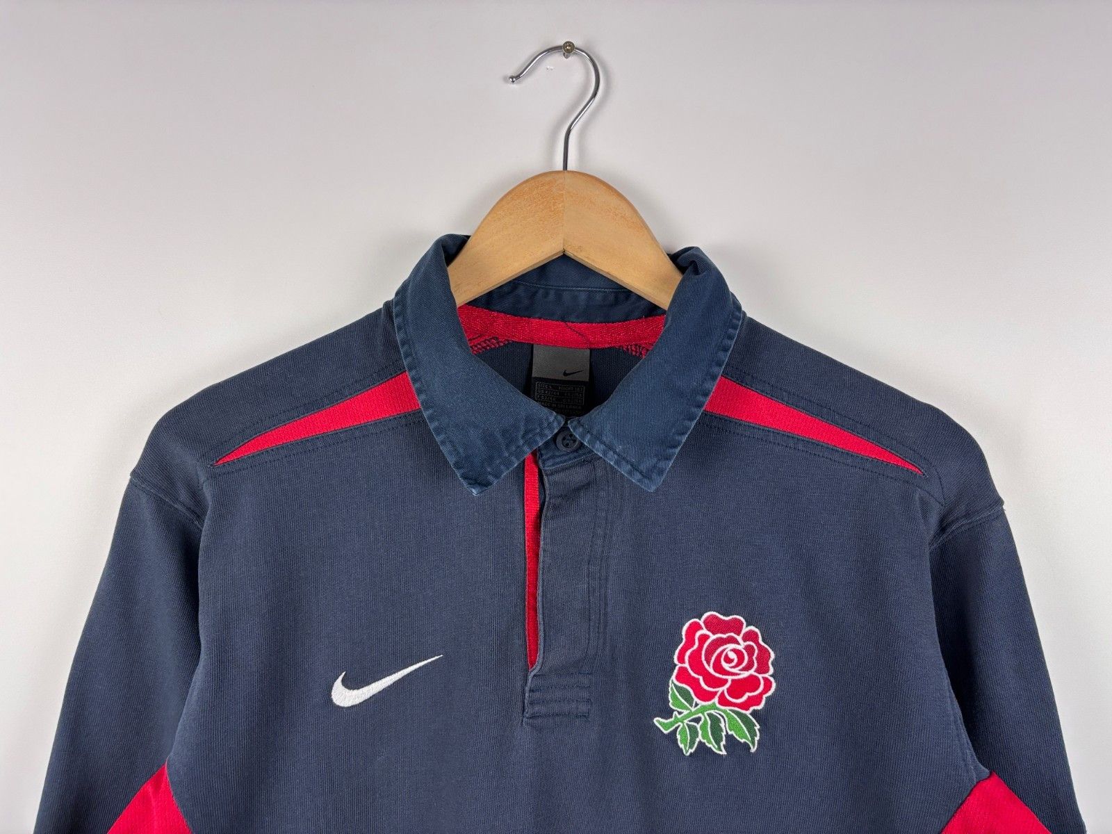 Nike Nike England Team 00s World Cup Rugby Shirt Long Sleeve L Size US L / EU 52-54 / 3 - 2 Thumbnail