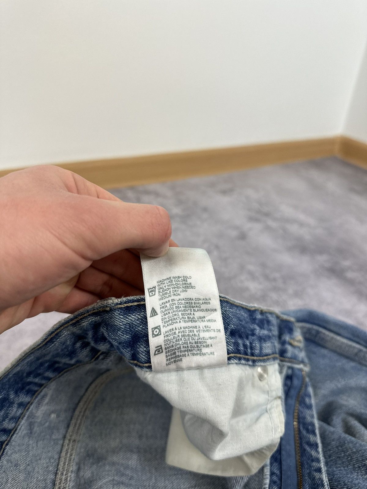 Dickies Vintage Dickies Stone Washed Carpenter USA Baggy Work Pants Size US 36 / EU 52 - 15 Thumbnail