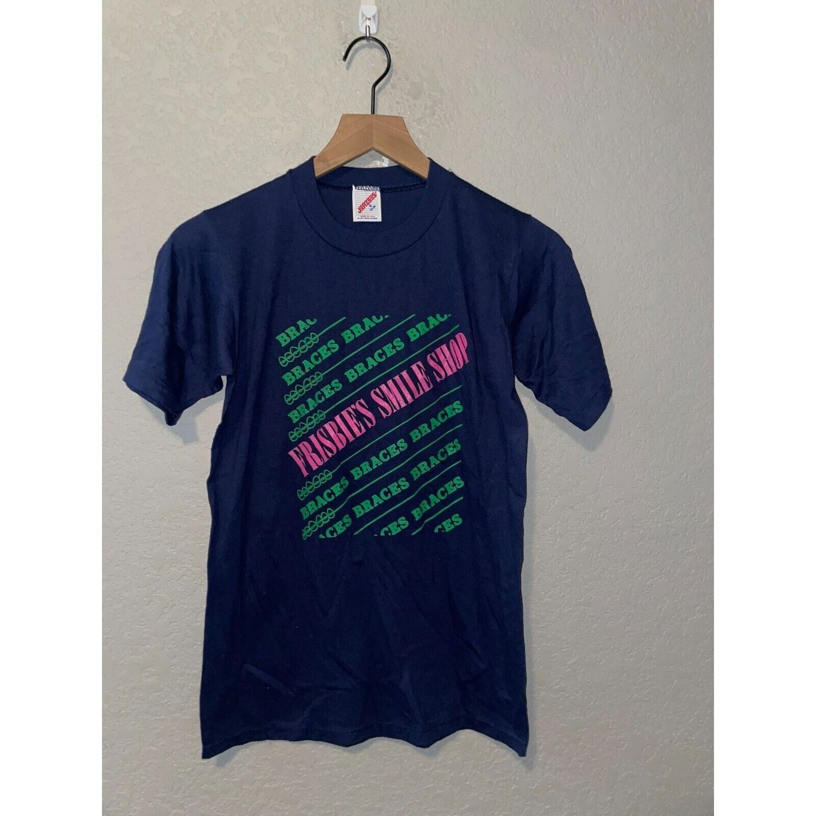 Jerzees Vintage Test Print Shirt Frisbie's Smile Shop Steamboat Tee Size US S / EU 44-46 / 1 - 2 Thumbnail