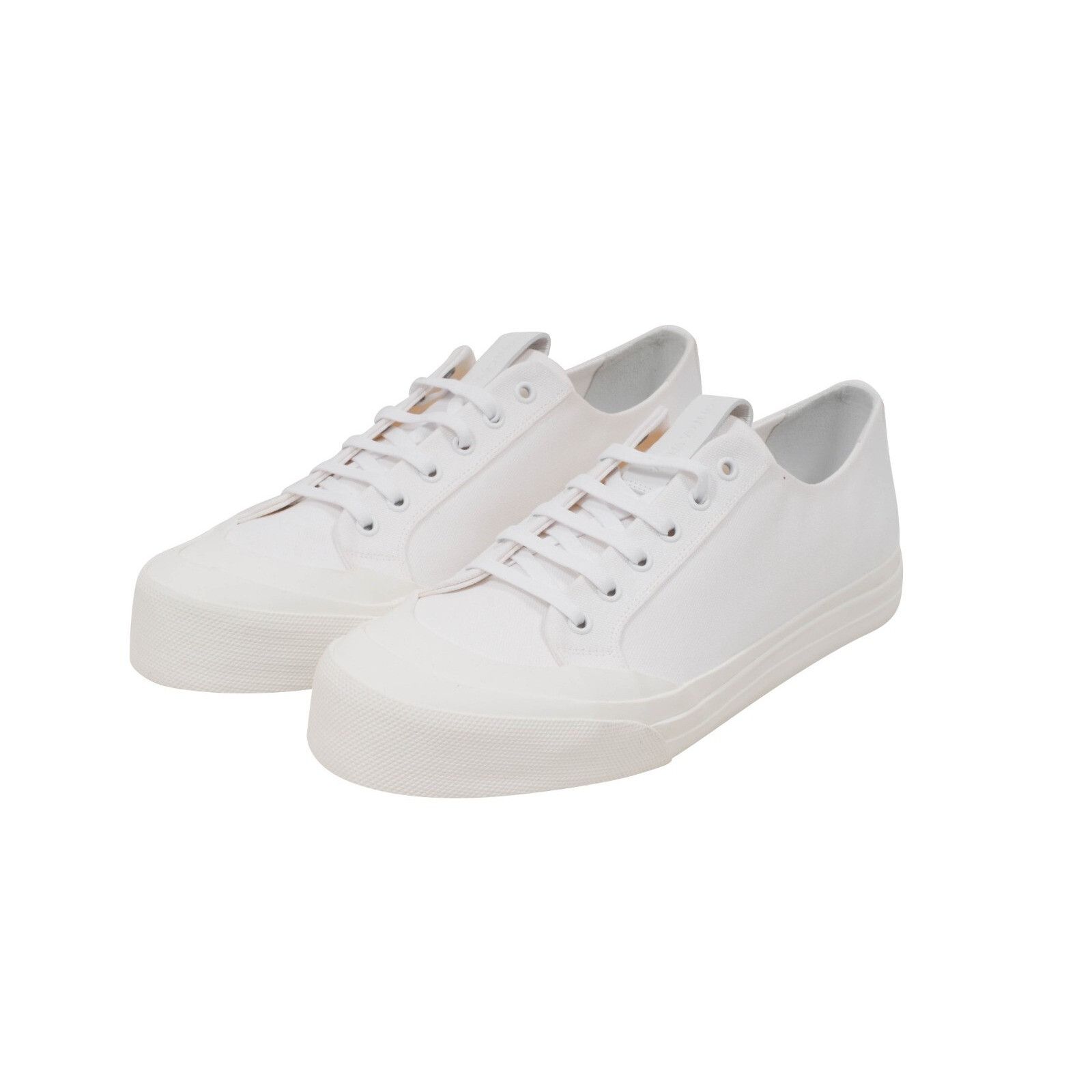 Bottega Veneta Speedster Sneakers White Canvas Size US 7 / EU 40 - 4 Thumbnail