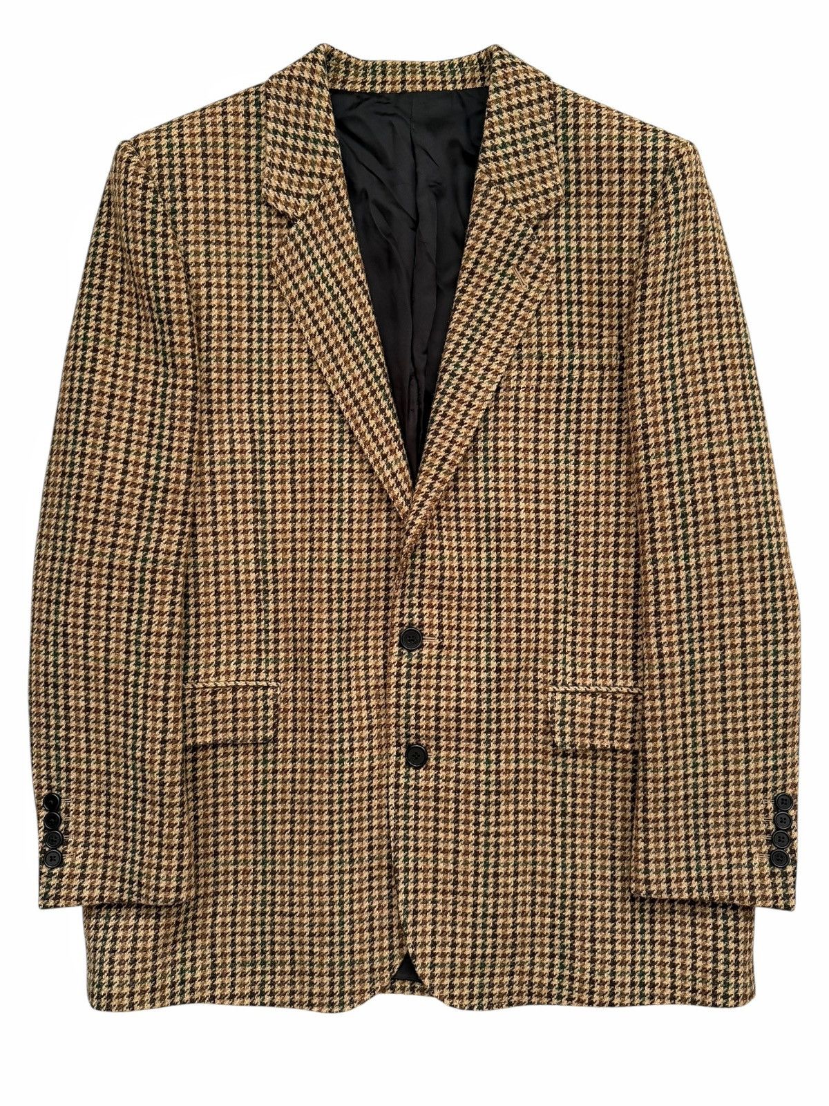 Celine 2019 Tournon Houndstooth Wool Blazer Size US M / EU 48-50 / 2 - 1 Thumbnail