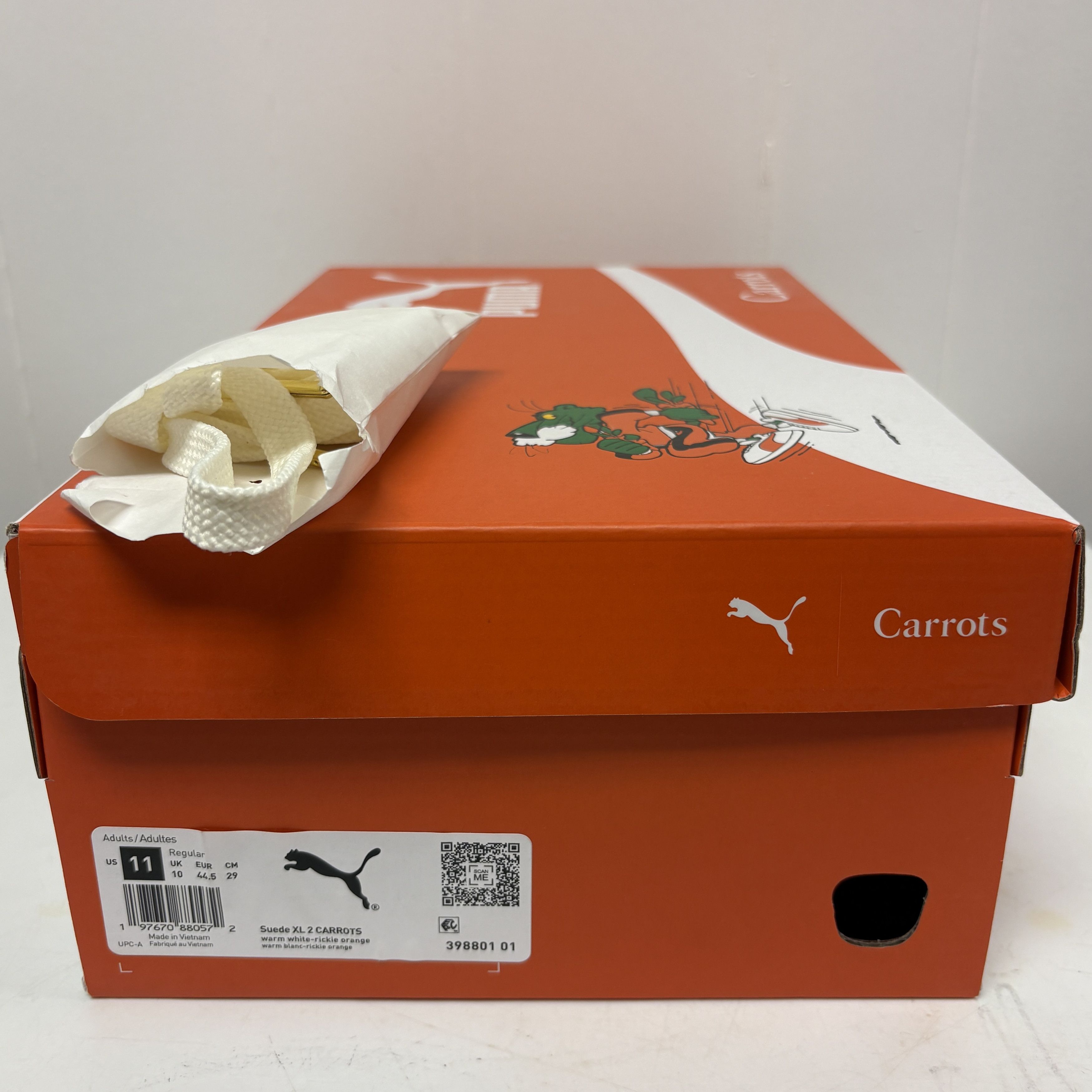 Puma Puma Suede XL Anwar Carrots Warm White (398801-01), Size 11 Size US 11 / EU 44 - 2 Thumbnail
