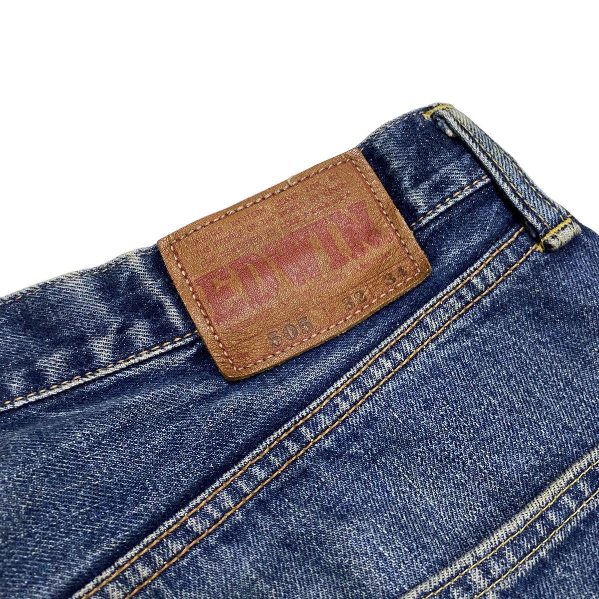 Edwin × Japanese Brand Edwin selvedge baggy distressed denim Size US 32 / EU 48 - 10 Thumbnail