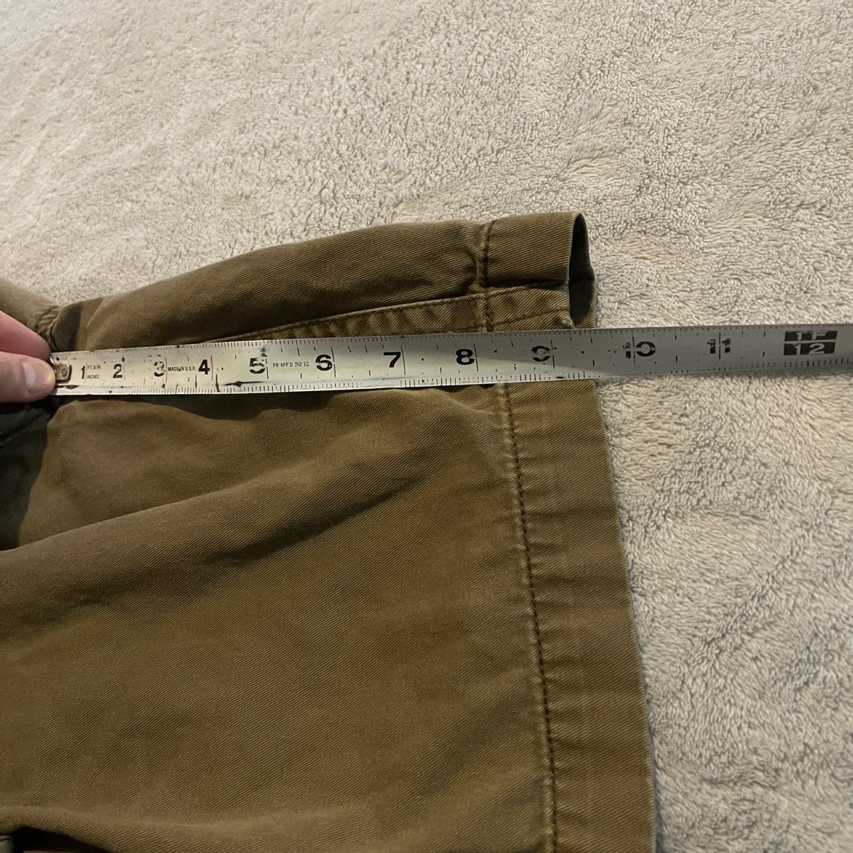 St. Johns Bay Vintage 90s St Johns Bay Mens Brown Cotton Cargo Shorts 38 Size US 38 / EU 54 - 6 Thumbnail