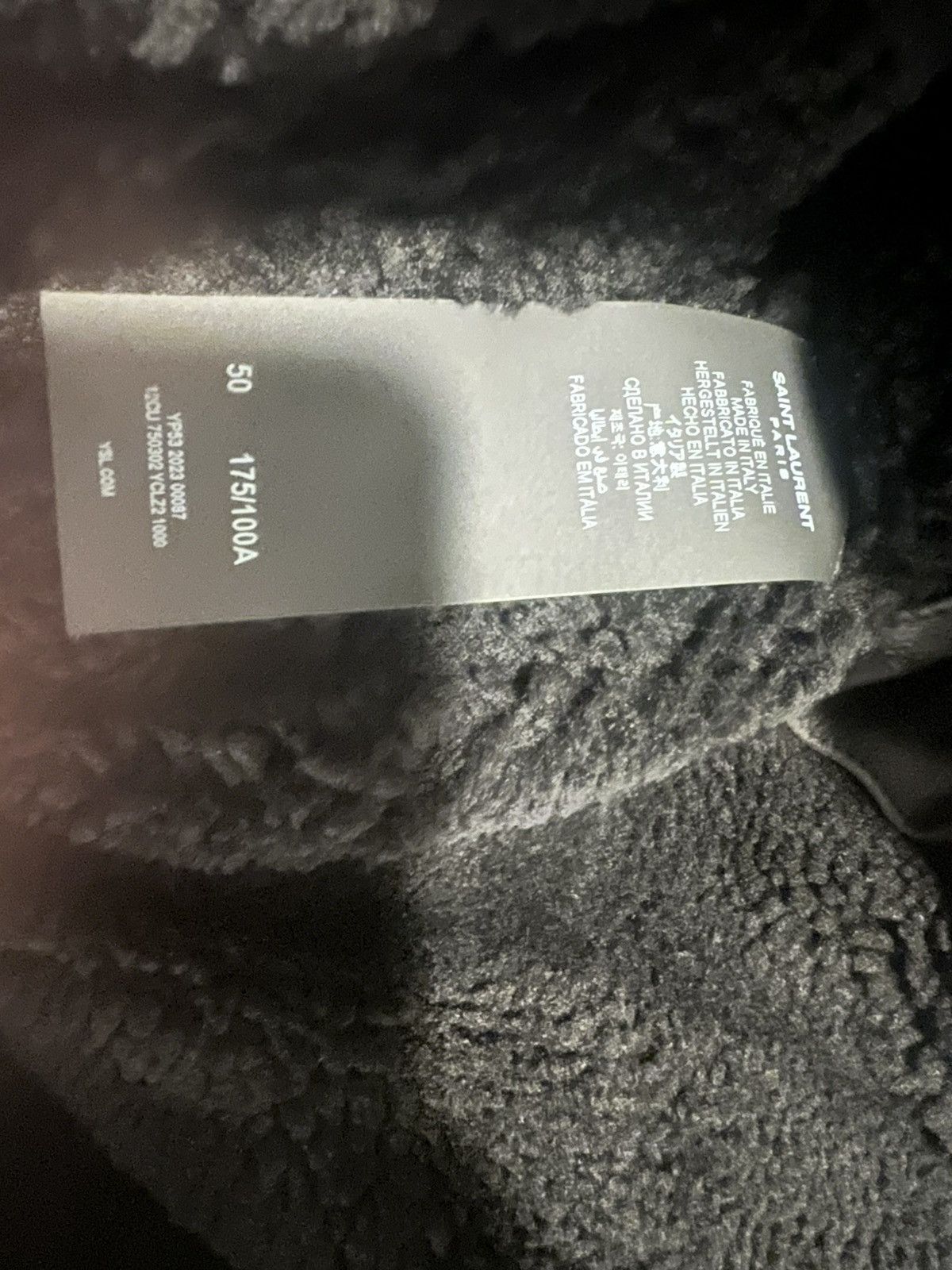 Saint Laurent Paris Saint Laurent men’s leather shearing coat. 50/40. $14000 Size US M / EU 48-50 / 2 - 8 Thumbnail