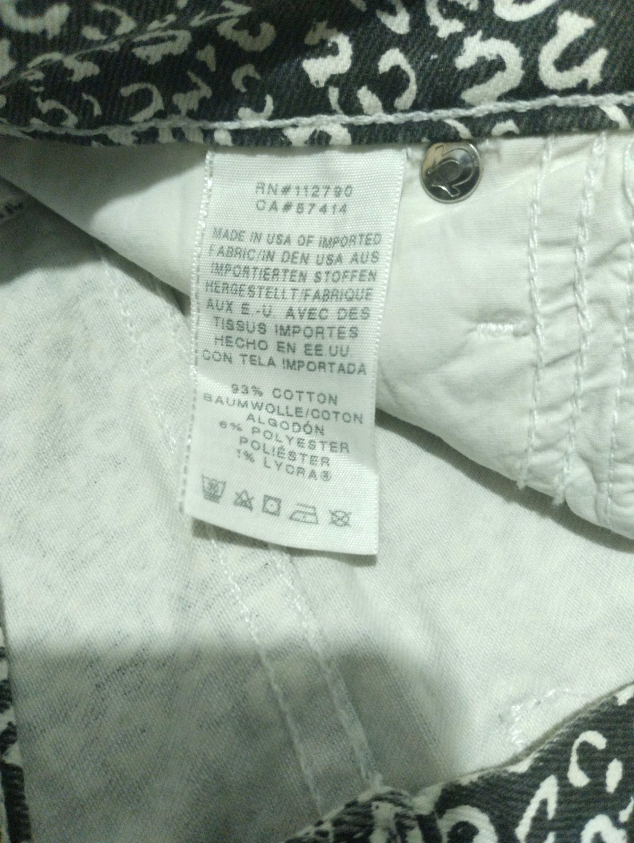 True Religion True Religion Full Print Logo Pants Size 27" / US 4 / IT 40 - 6 Thumbnail