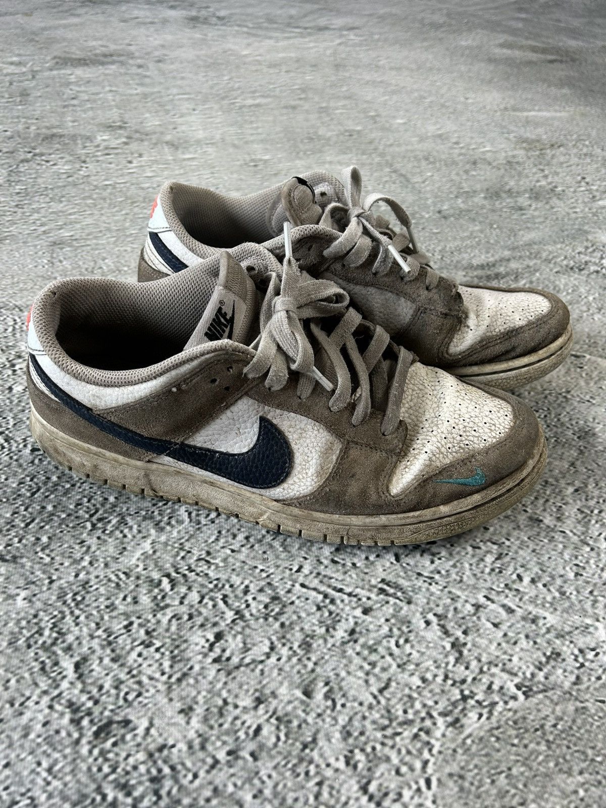 Nike Nike Dunk Low FJ4227-001 White Brown 2022 Size US 9 / EU 42 - 3 Thumbnail