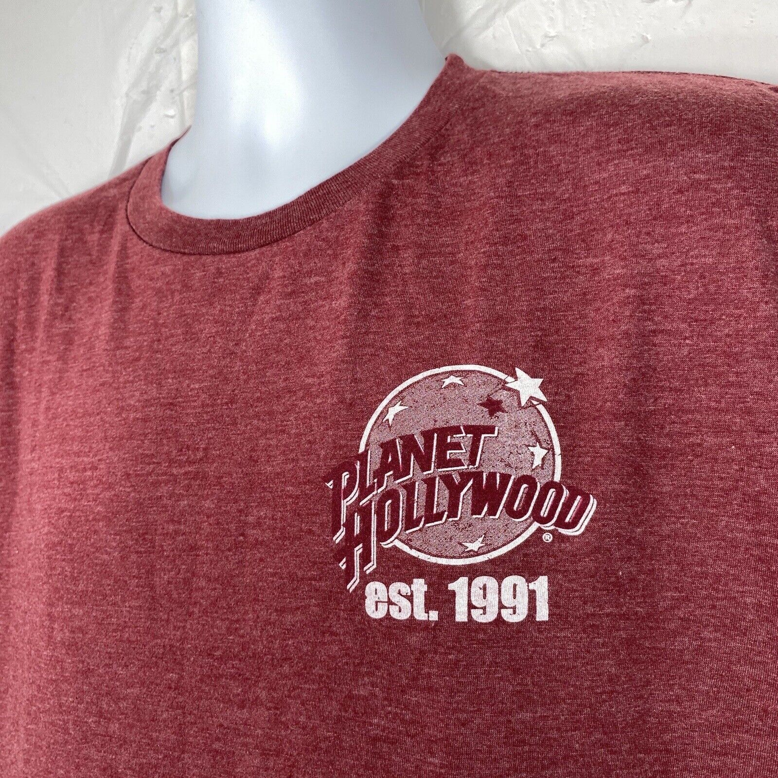 Planet Hollywood Planet Hollywood Orlando Large Red Short Sleeve Graphic Tee Size US L / EU 52-54 / 3 - 2 Thumbnail