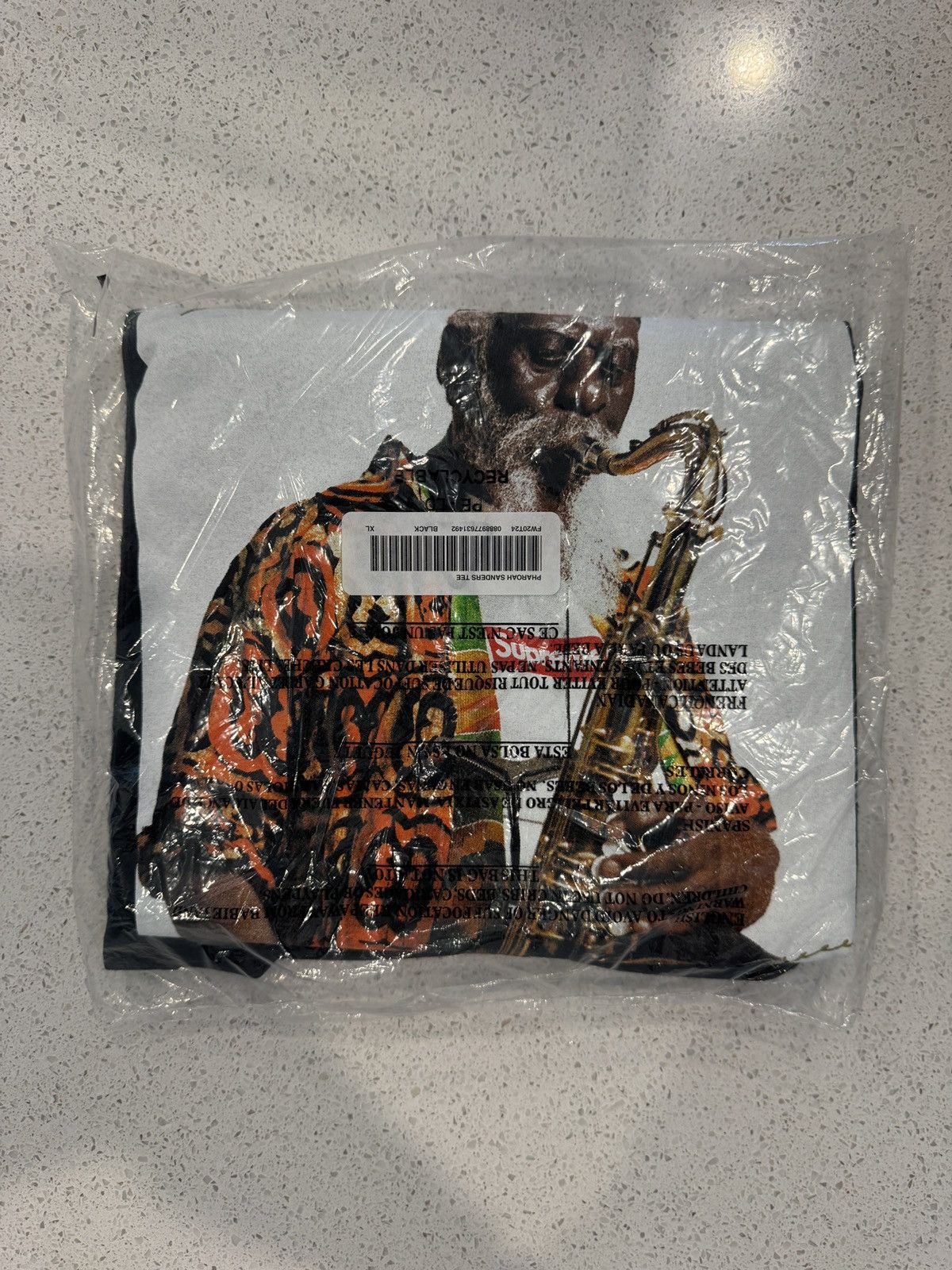 Supreme Supreme Pharoah Sanders Tee Black Size US XL / EU 56 / 4 - 1 Thumbnail