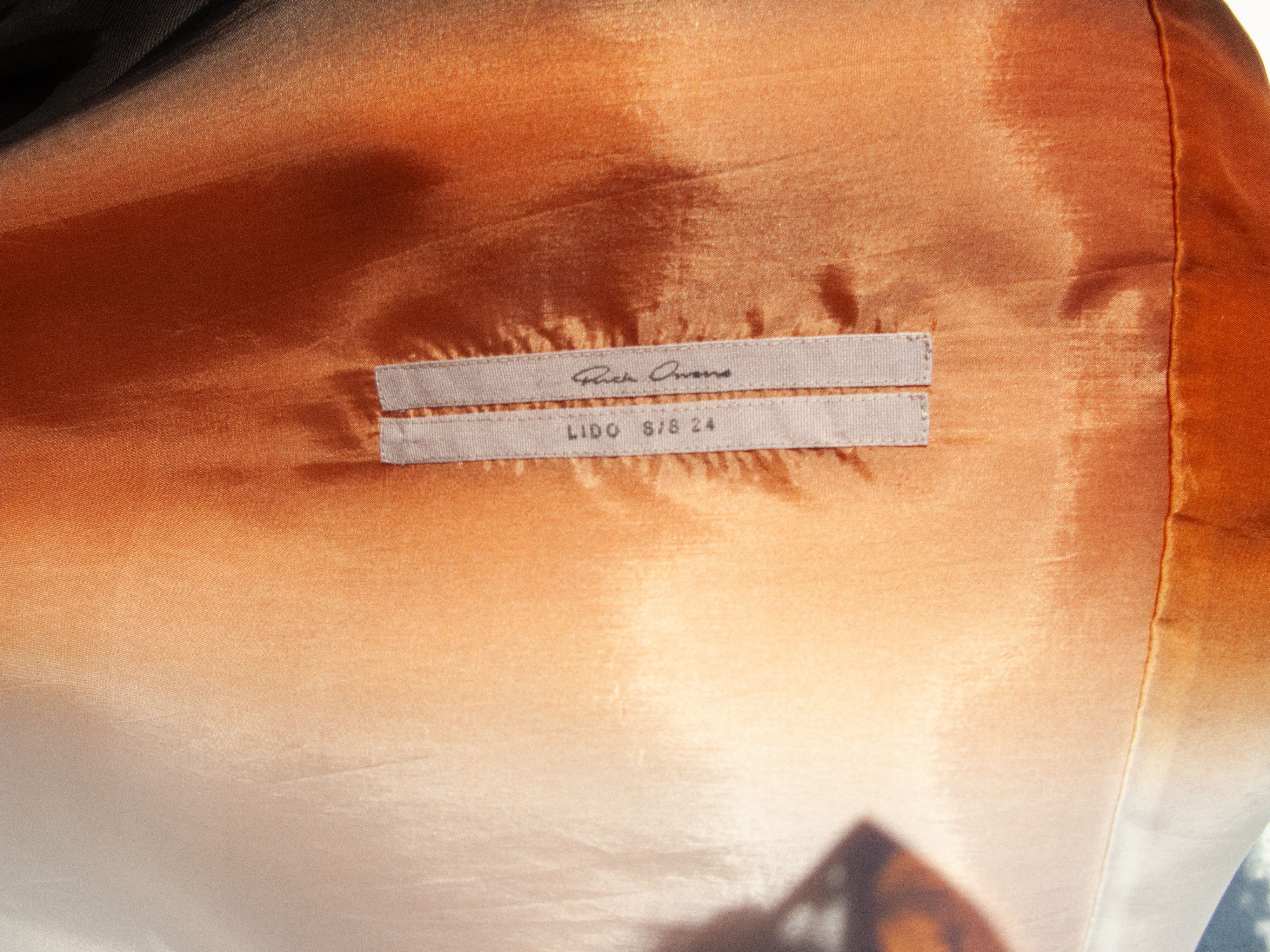 Rick Owens Rick Owens Camicia Golf Shirt Size US M / EU 48-50 / 2 - 7 Thumbnail