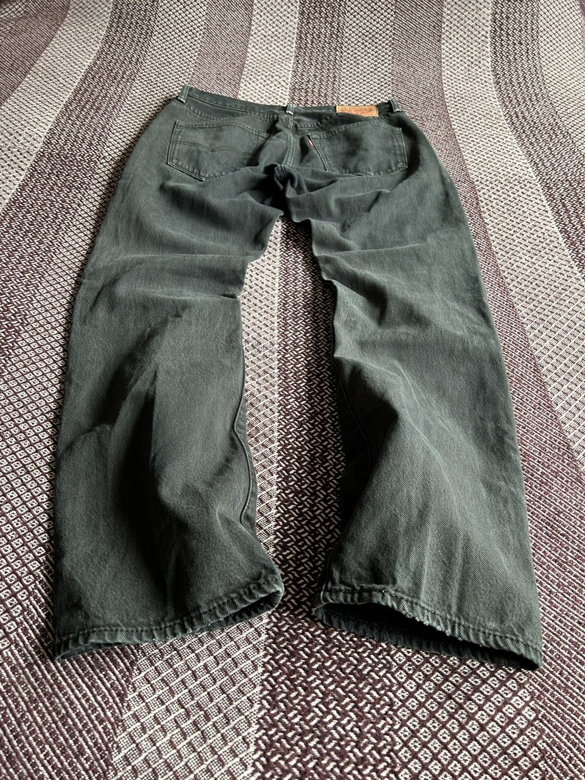 Levi's Levis 501 Distressed Thrashed Jeans Streetwear Style Size 32 Size US 32 / EU 48 - 3 Thumbnail