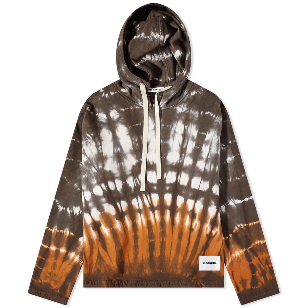 Jil Sander o1y1124 Tie Dye Popover Hoodie in Multicolor Size US M / EU 48-50 / 2 - 1 Thumbnail