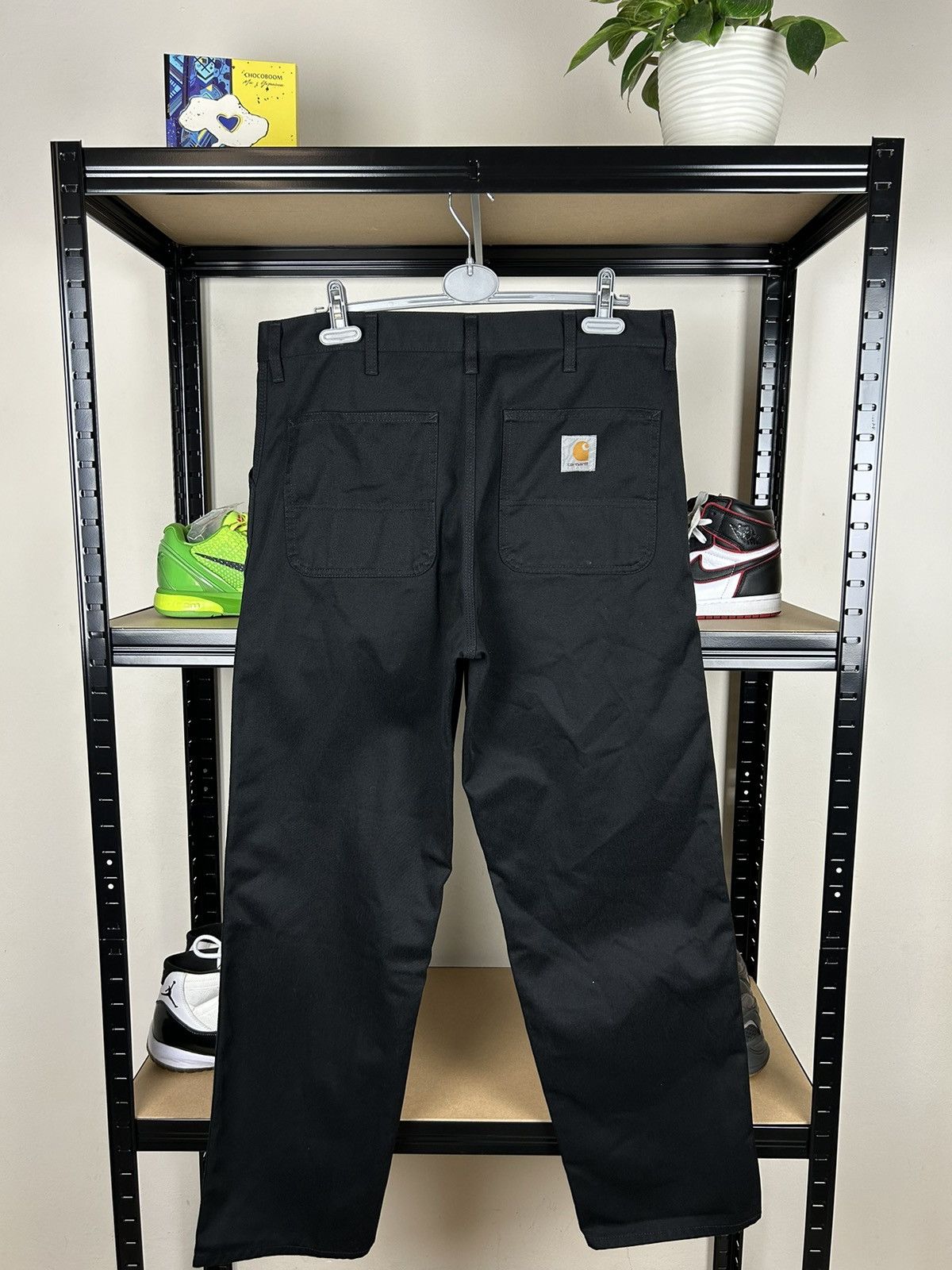Carhartt × Vintage CARHARTT VINTAGE OLD MONEY CORDUROY BOXY LOGO SIMPLE PANTS Size US 34 / EU 50 - 1 Thumbnail