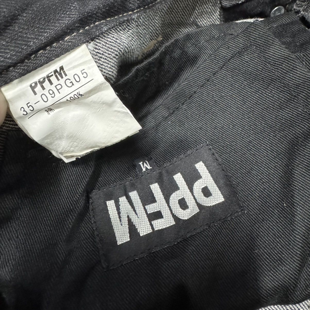 PPFM PPFM Bondage Black Denim Jeans Size US 32 / EU 48 - 23 Thumbnail