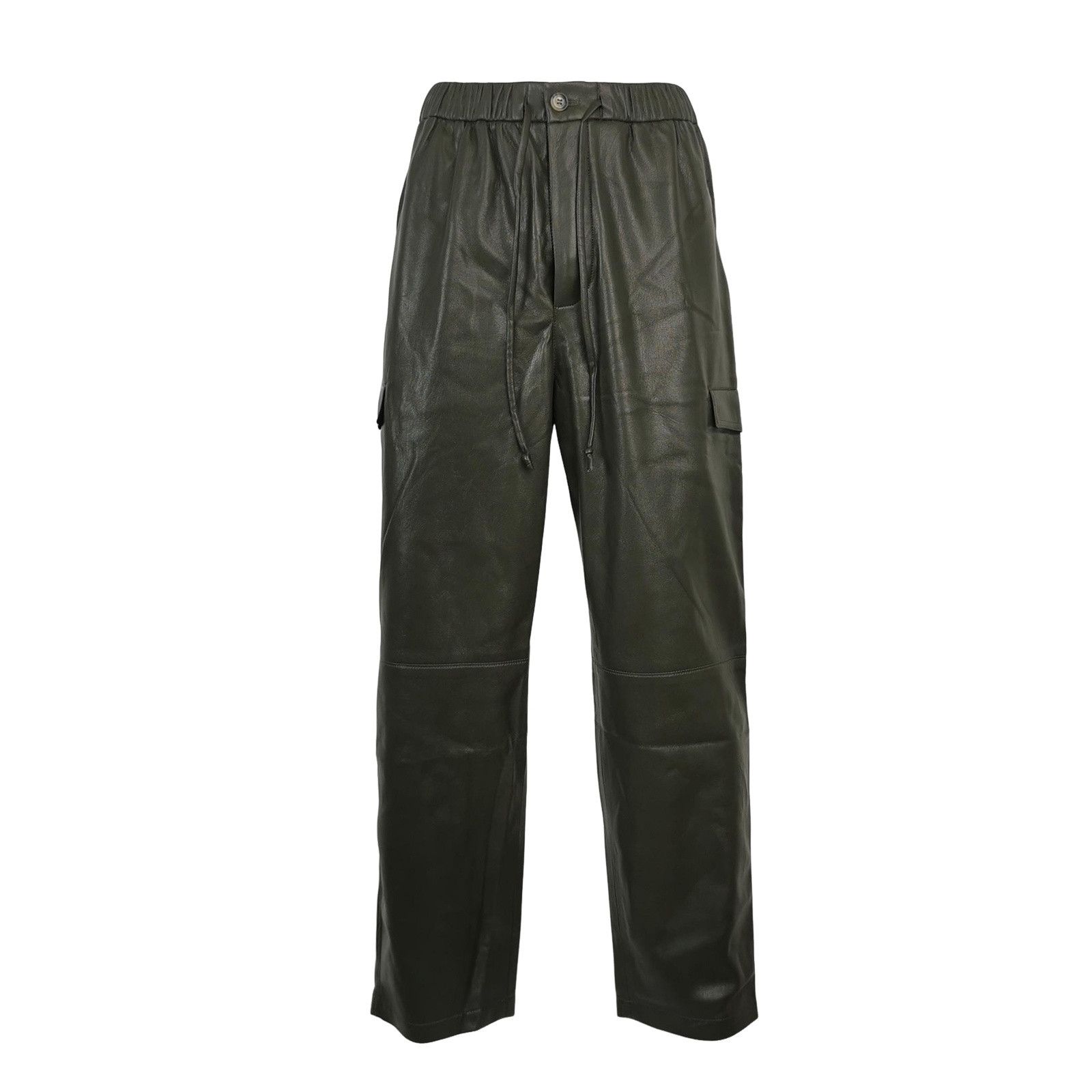 Nanushka Nanushka Vegan Leather Cargo Pants L Size US 34 / EU 50 - 1 Thumbnail