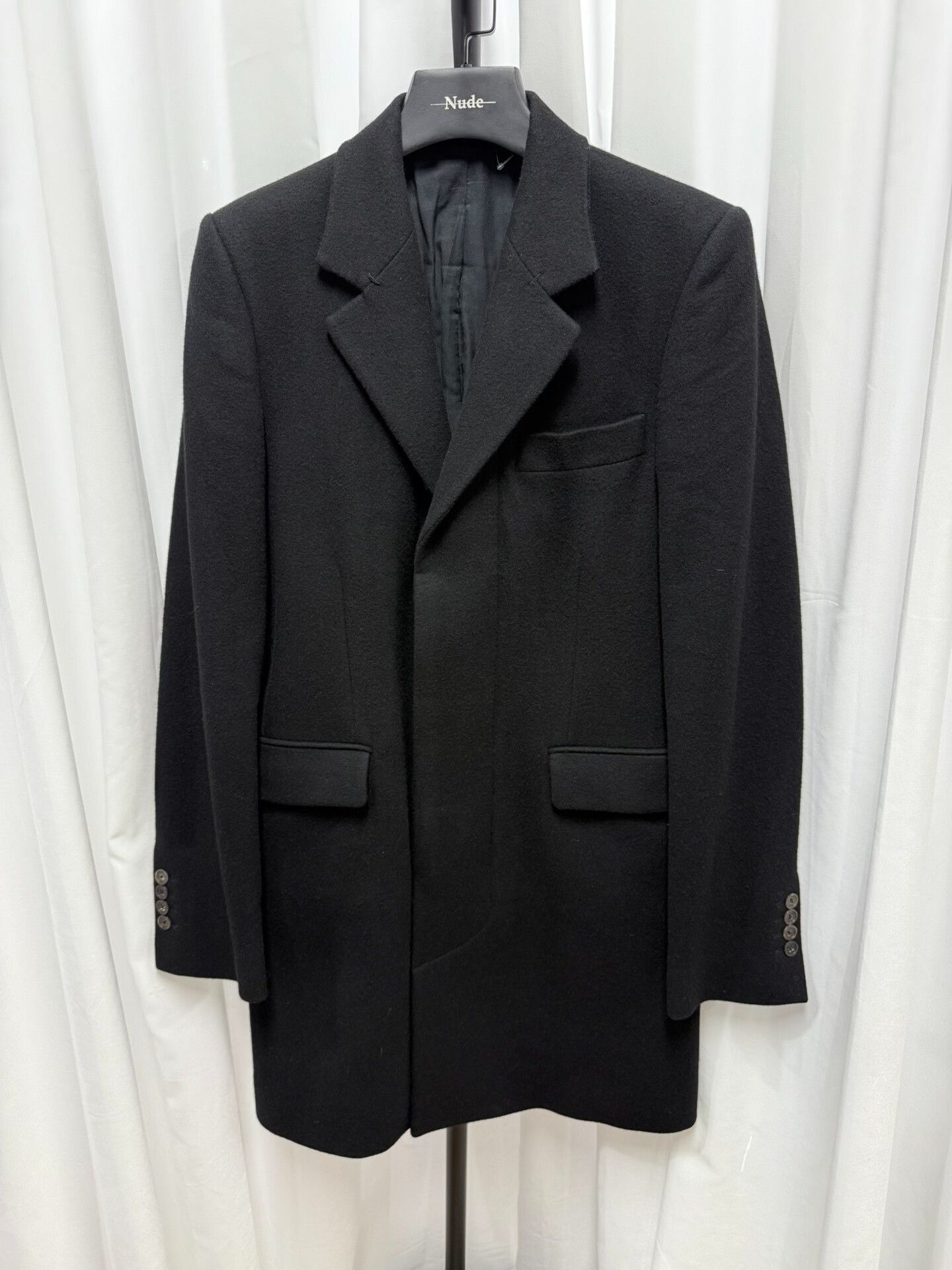 Ann Demeulemeester Ann Demeulemeester Cashmere Coat Size XS / US 0-2 / IT 36-38 - 1 Thumbnail