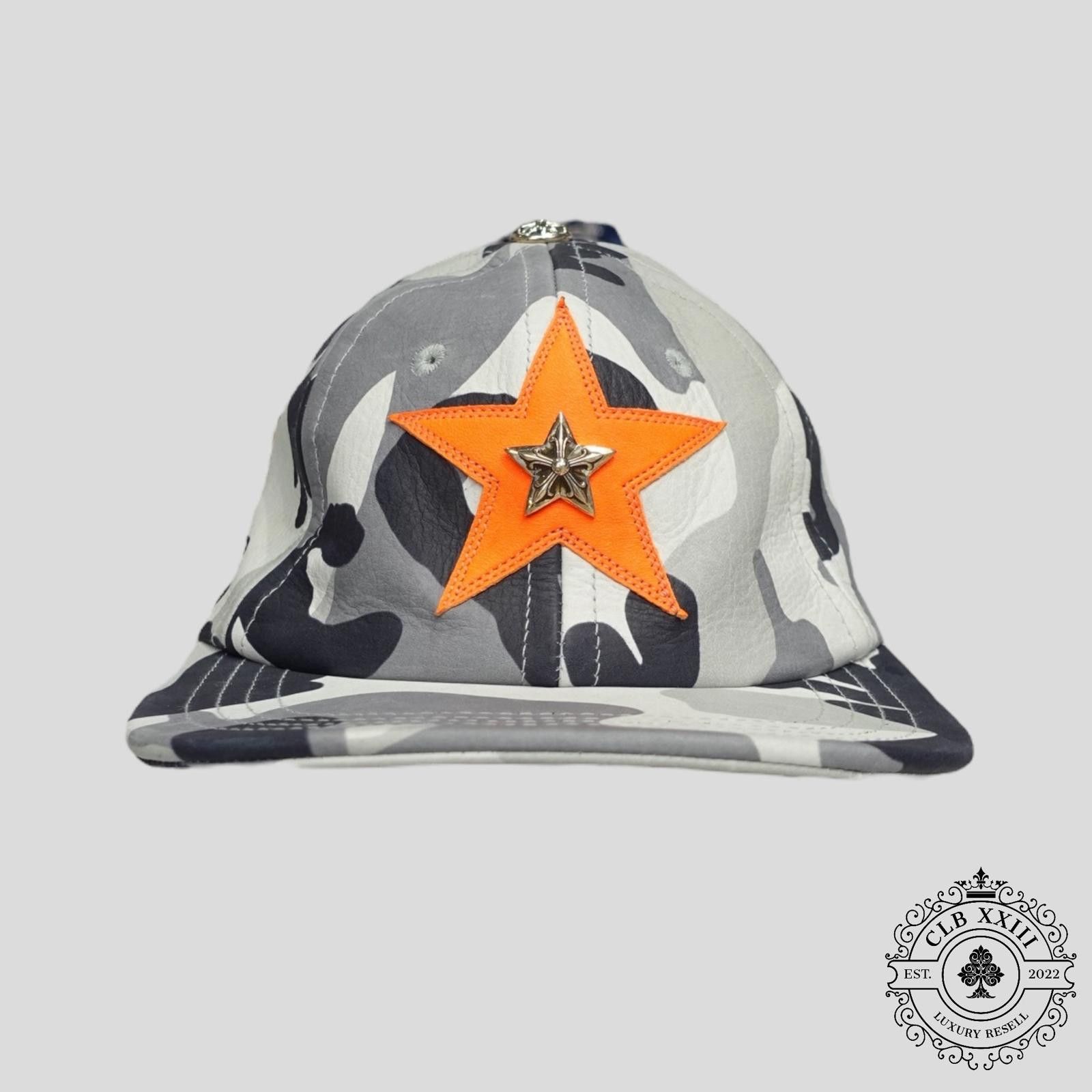 Chrome Hearts Chrome Hearts Leather Star Patch 6 Panel Hat in Winter Camo Size ONE SIZE - 5 Thumbnail
