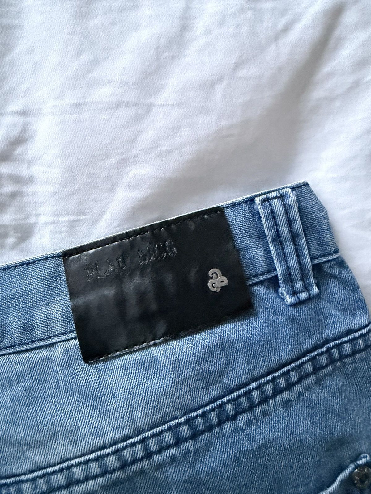 Vintage Vintage Denim Shorts Size US 33 - 5 Thumbnail