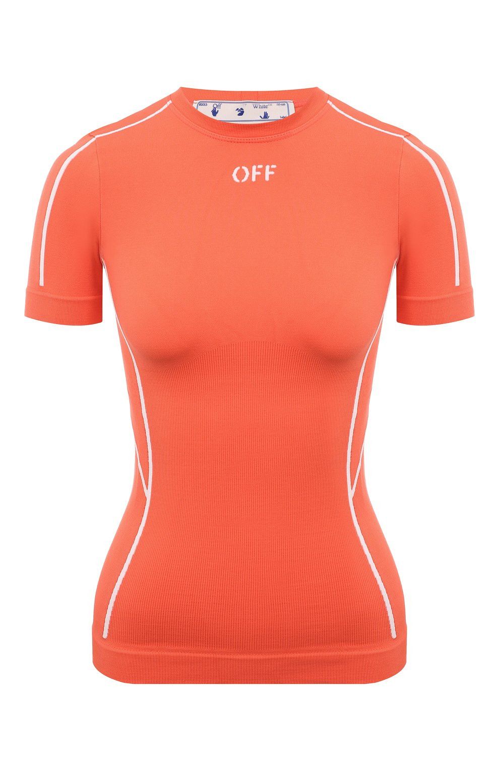 Off-White o1gr1nt0325 Off Stamp Seamless T-Shirt in Red Size XL / US 12-14 / IT 48-50 - 1 Thumbnail