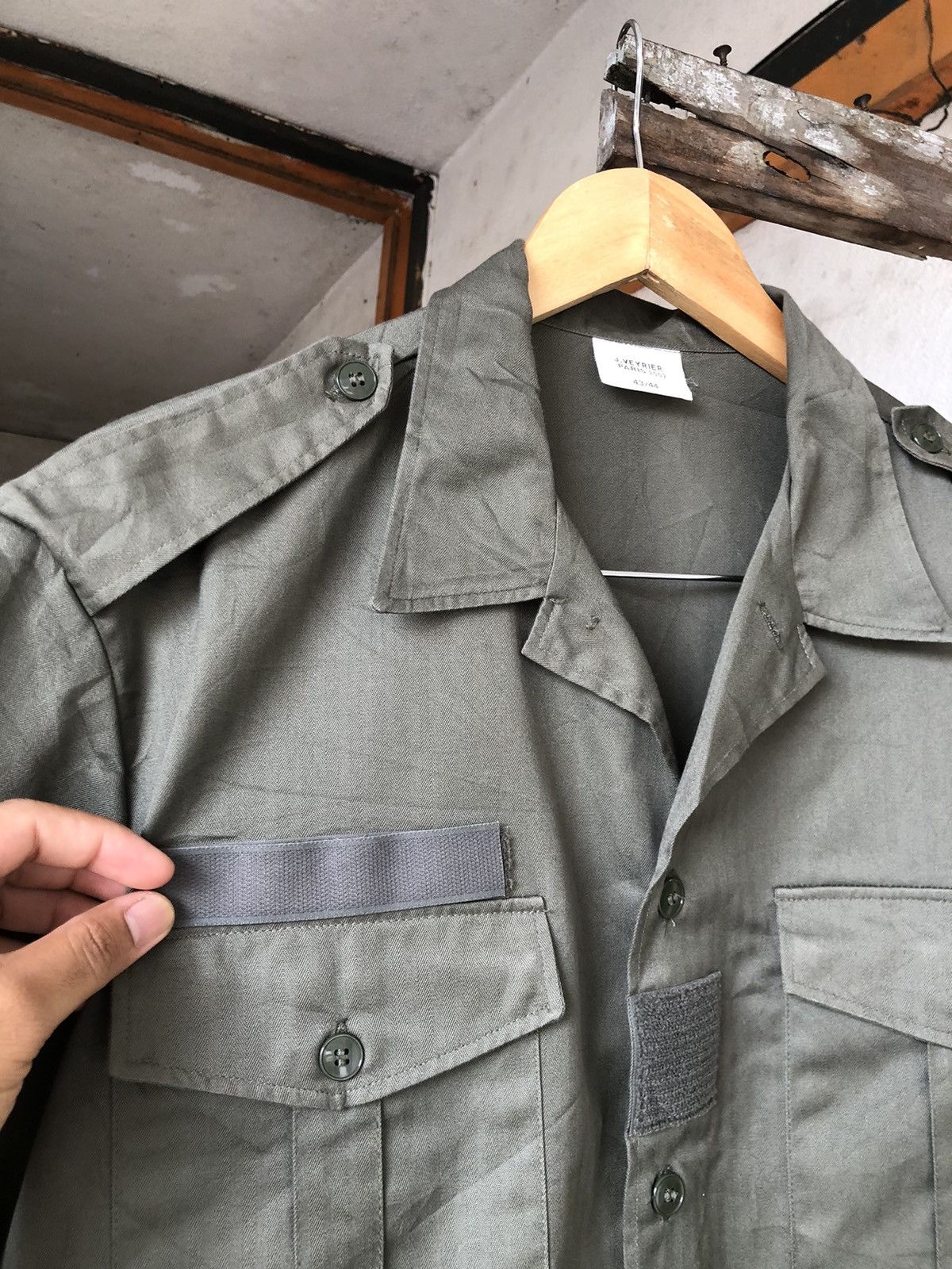 Vintage Vintage Y2K France Army Button Up Shirt Size US XXL / EU 58 / 5 - 8 Thumbnail