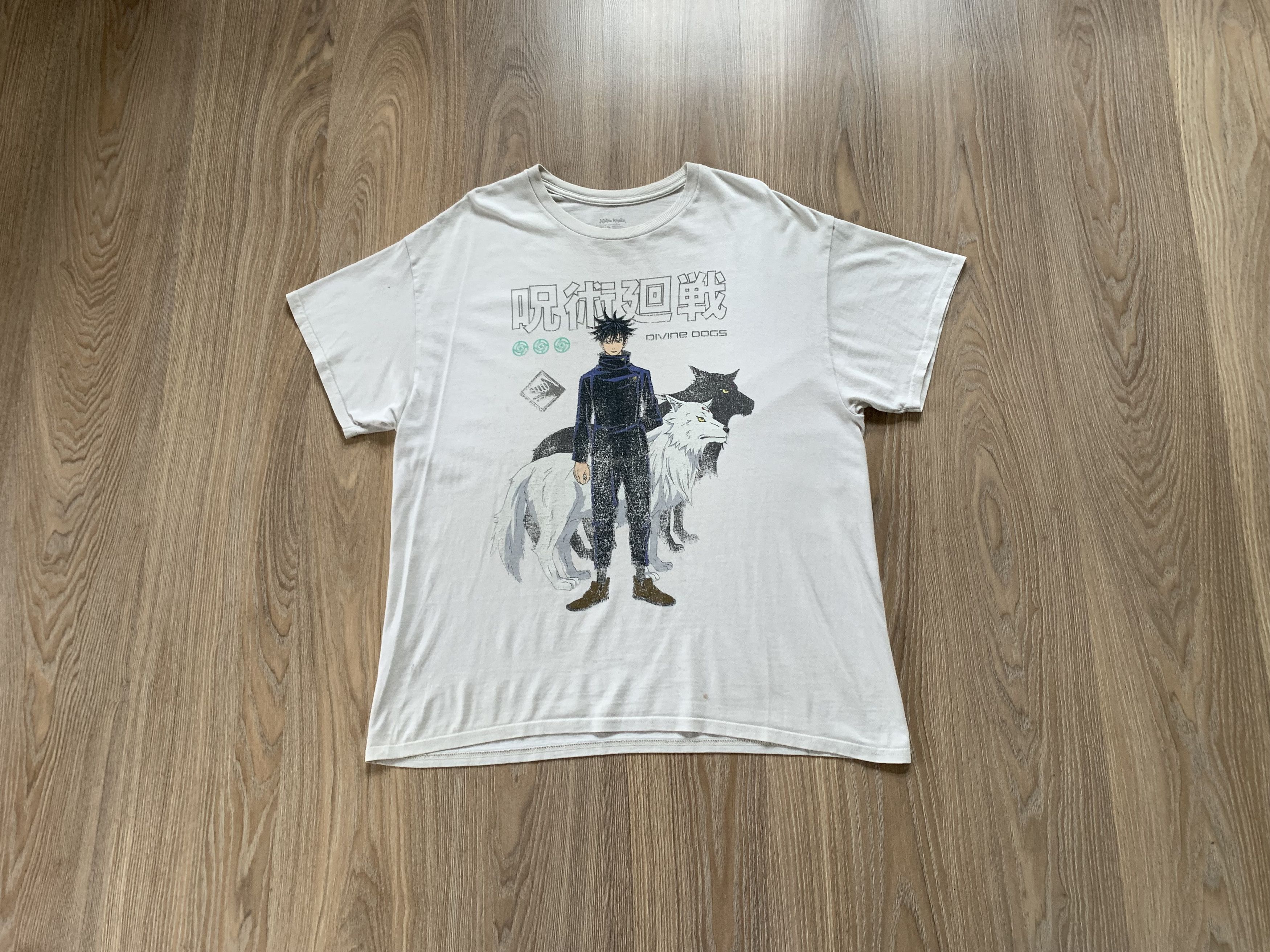 Anime × Vintage Vintage Jujutsu Kaisen Divine Dogs Anime T Shirt Size US XL / EU 56 / 4 - 1 Thumbnail