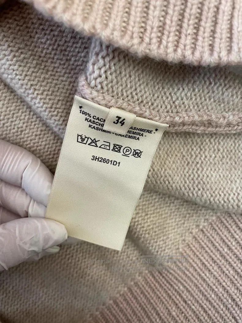 Hermes Hermes Pink cashmere sweater Size XXS / US 00 / IT 34 - 5 Thumbnail
