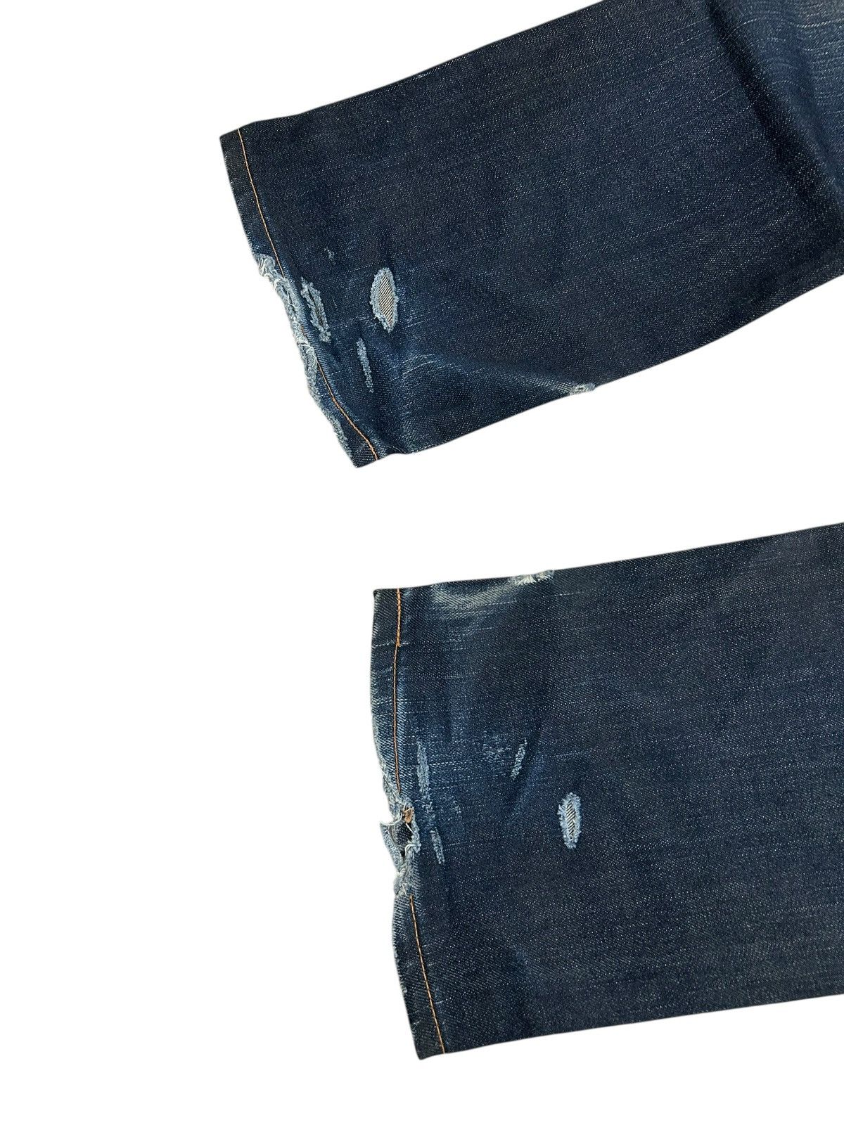 Edwin × Hysteric Glamour × Japanese Brand Edwin Japan 503 Regular Creased Line Whiskers Washed Size US 34 / EU 50 - 13 Thumbnail