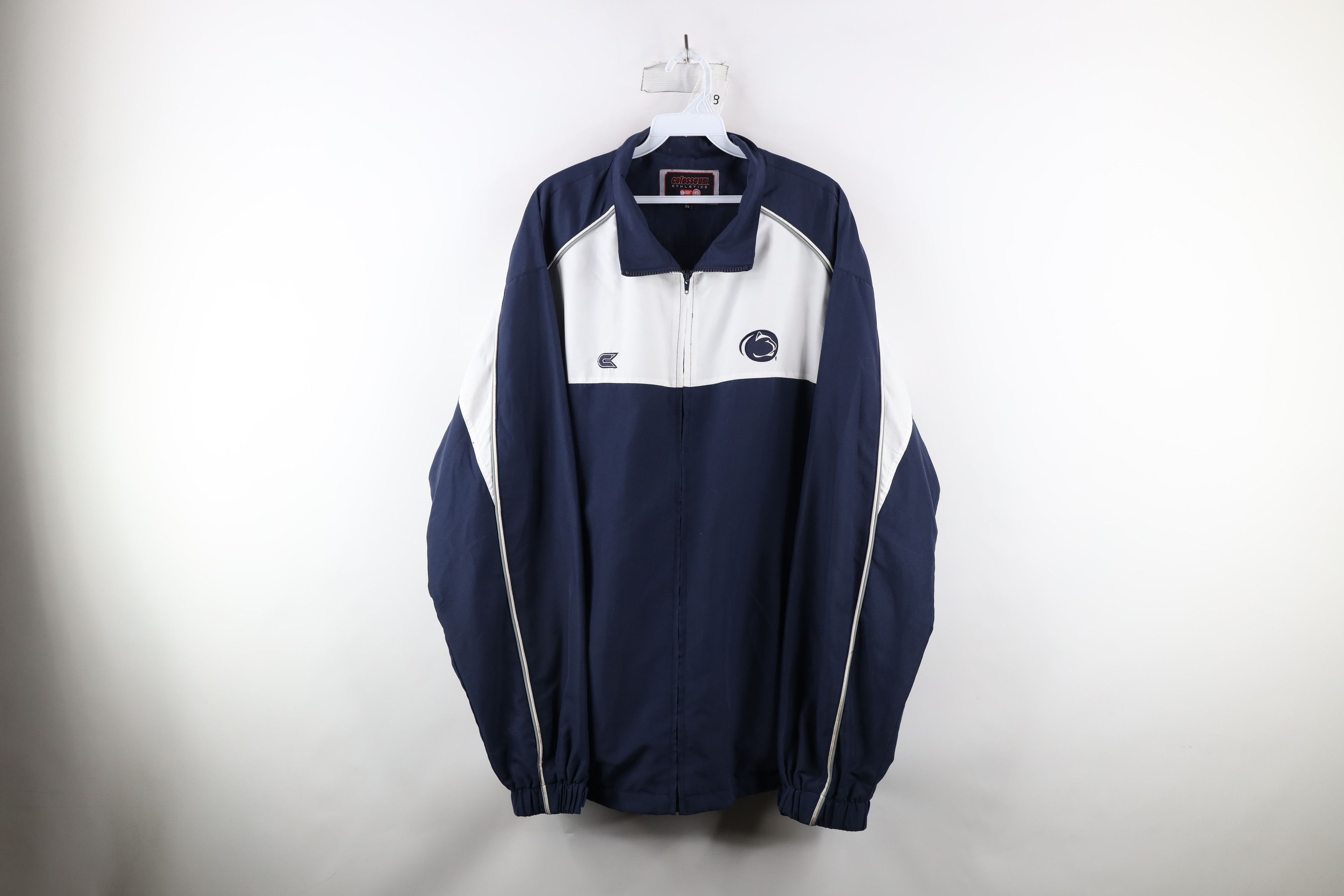 Vintage Vintage Lined Penn State University Full Zip Jacket Blue Size US XL / EU 56 / 4 - 1 Thumbnail