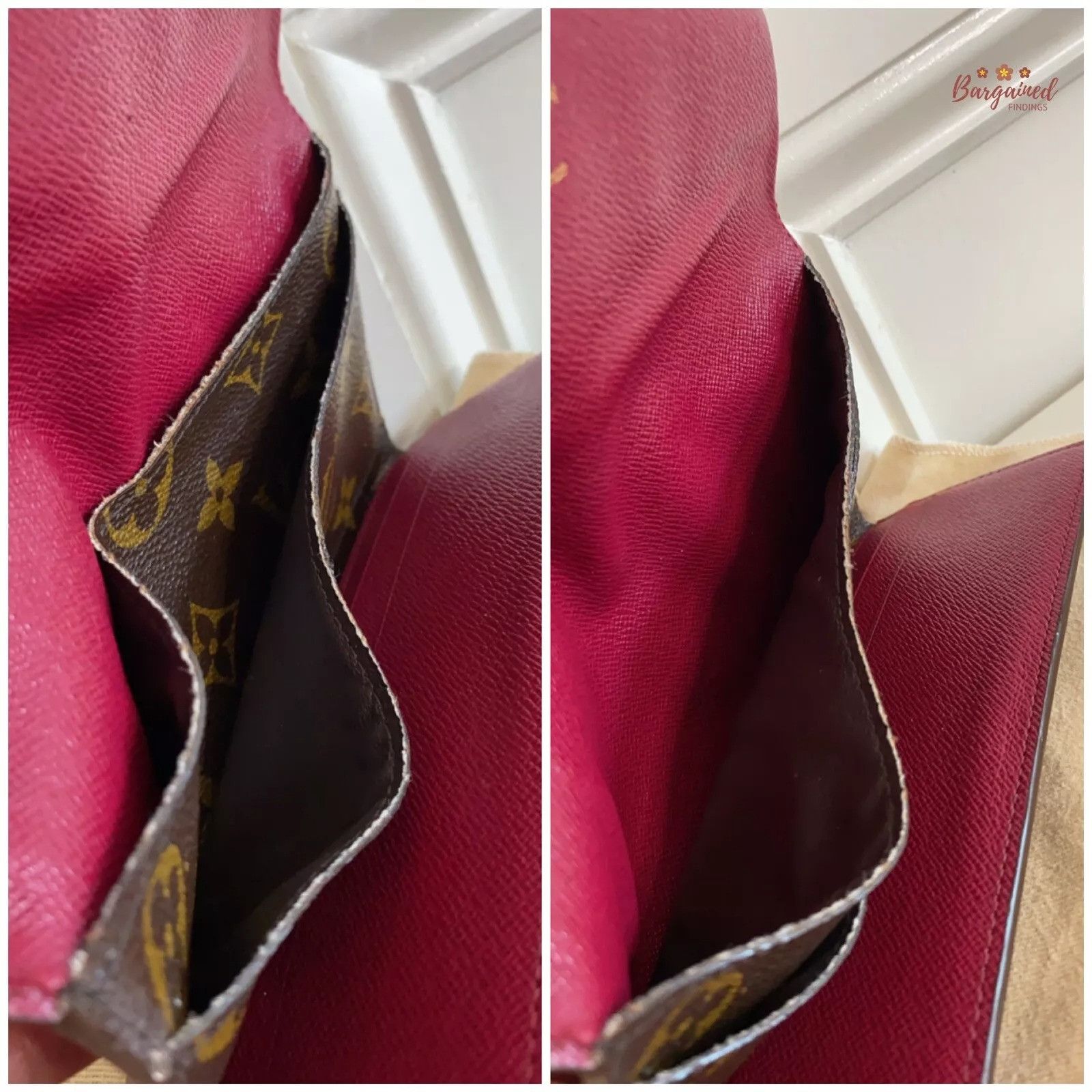 Louis Vuitton Louis Vuitton Monogram Leather Brown Josephine Long Wallet Size ONE SIZE - 7 Thumbnail