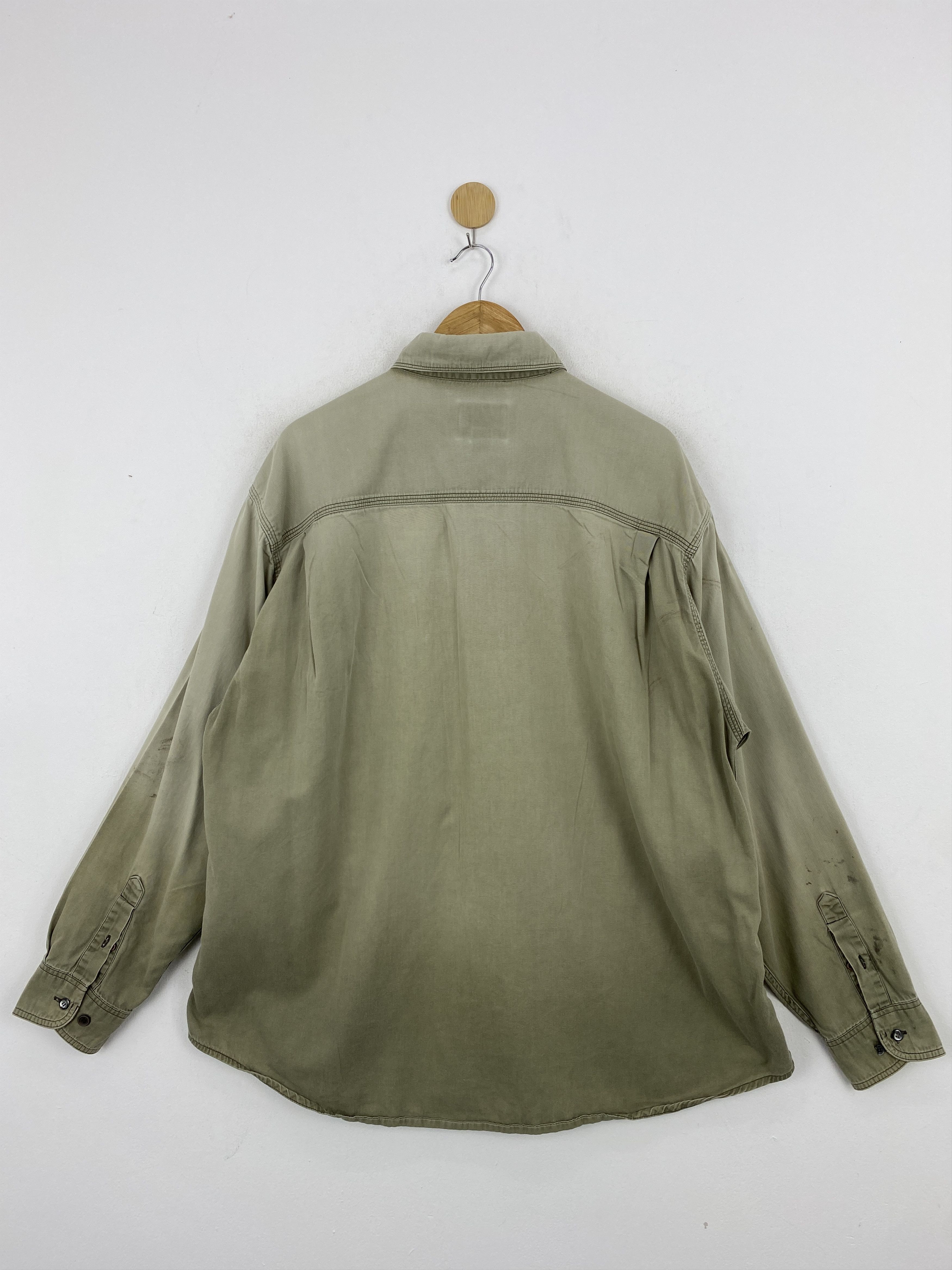 Woolrich Woolen Mills Vintage 90s Woolrich Button Up Long Sleeve Jacket JA0136 Size US XL / EU 56 / 4 - 2 Thumbnail