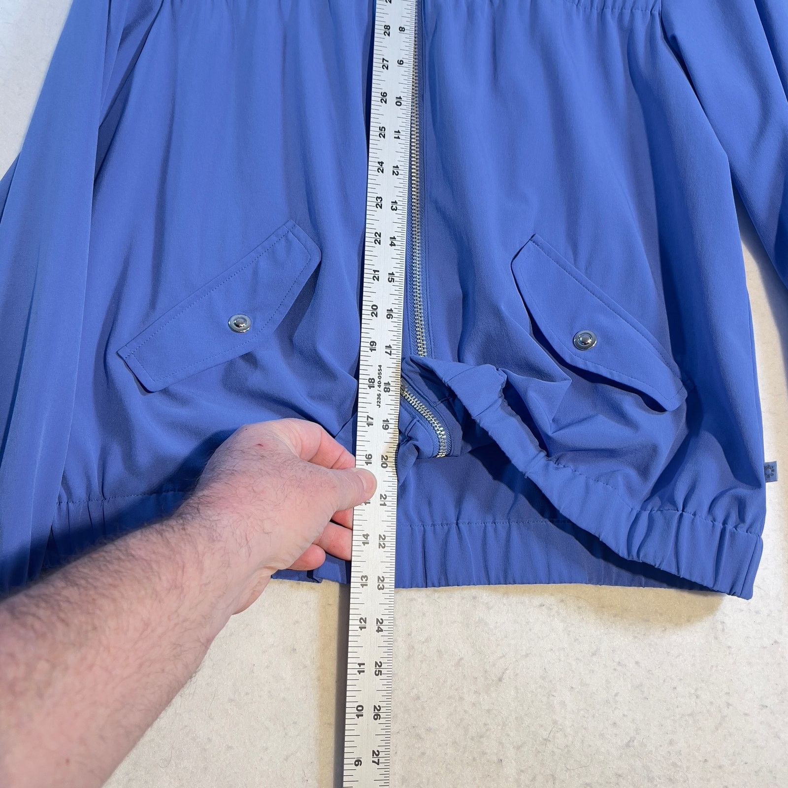 Chicos Chico's Zenergy Hooded Jacket Chico's Sz1= M Zip Stretch Size M / US 6-8 / IT 42-44 - 12 Thumbnail