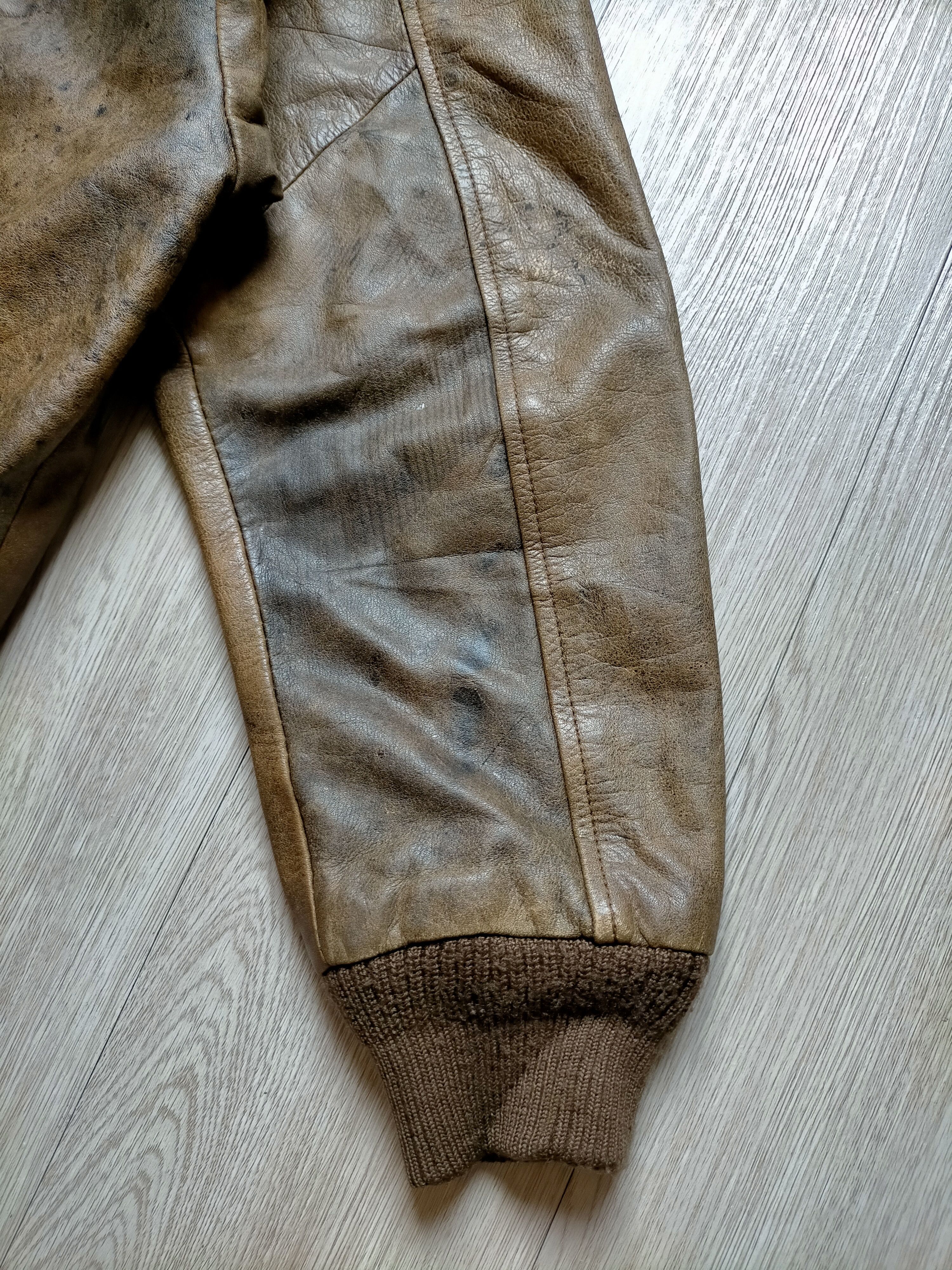 Burma Vintage 80s Burma Run Pilot Leather Jacket Size US M / EU 48-50 / 2 - 15 Thumbnail