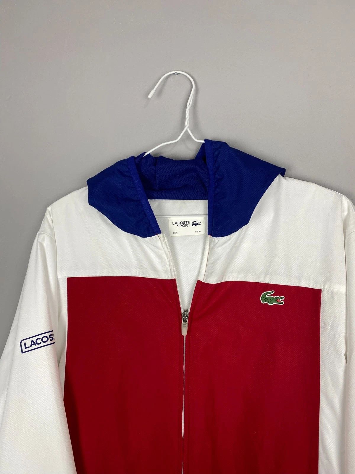 Lacoste Lacoste Windbreaker Jacket with Hood Size US XL / EU 56 / 4 - 3 Thumbnail